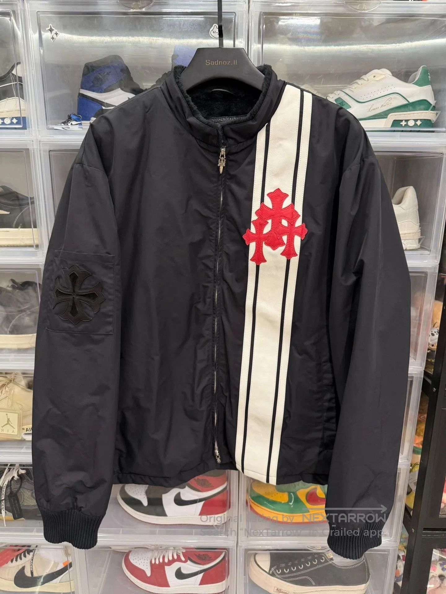 Chrome Hearts Chrome Hearts Red Cross Nylon Jacket. Size US XL / EU 56 / 4 - 1 Thumbnail