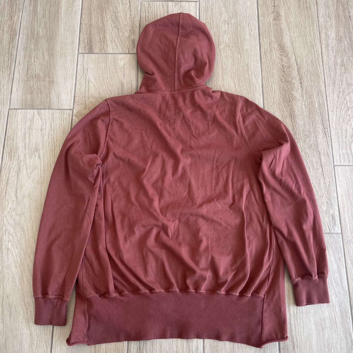 Rick Owens Drkshdw SS21 Split Cutout Hoodie Sweatshirt Size US S / EU 44-46 / 1 - 4 Thumbnail