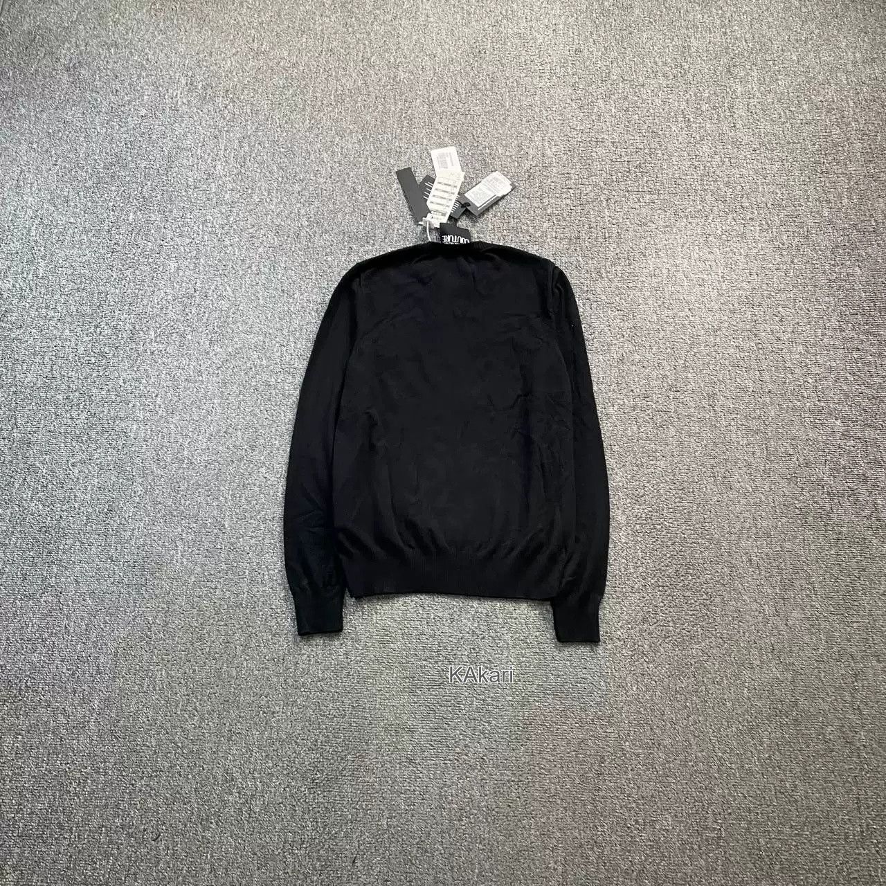 Versace Versace Black Logo Knit Sweater Size US S / EU 44-46 / 1 - 2 Thumbnail