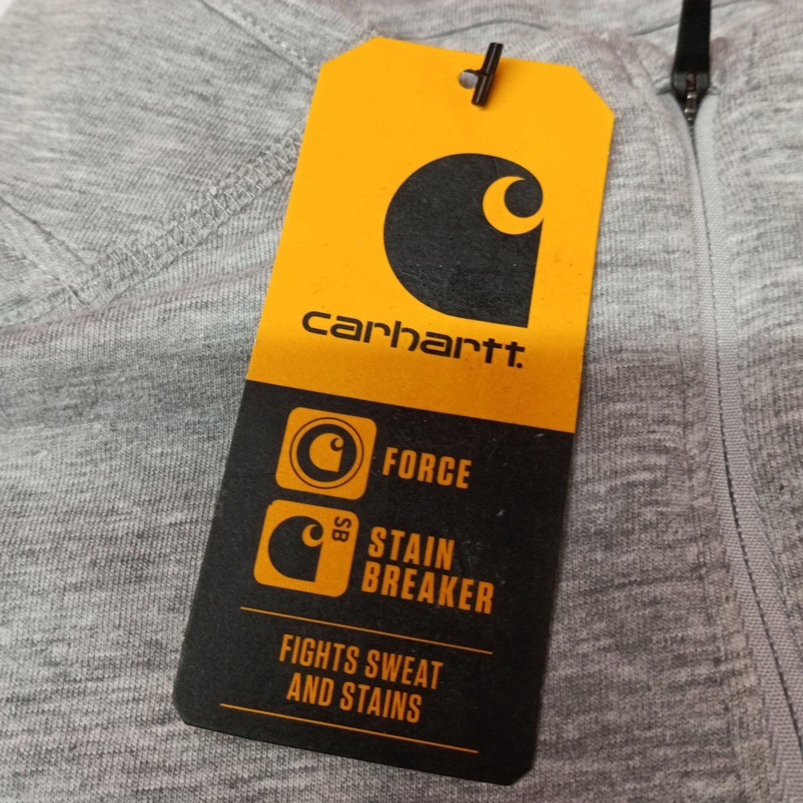 Carhartt Carhartt Force Relaxed Fit 1/4 Zip Shirt Men's 4XL Gray New Size US XXL / EU 58 / 5 - 4 Thumbnail