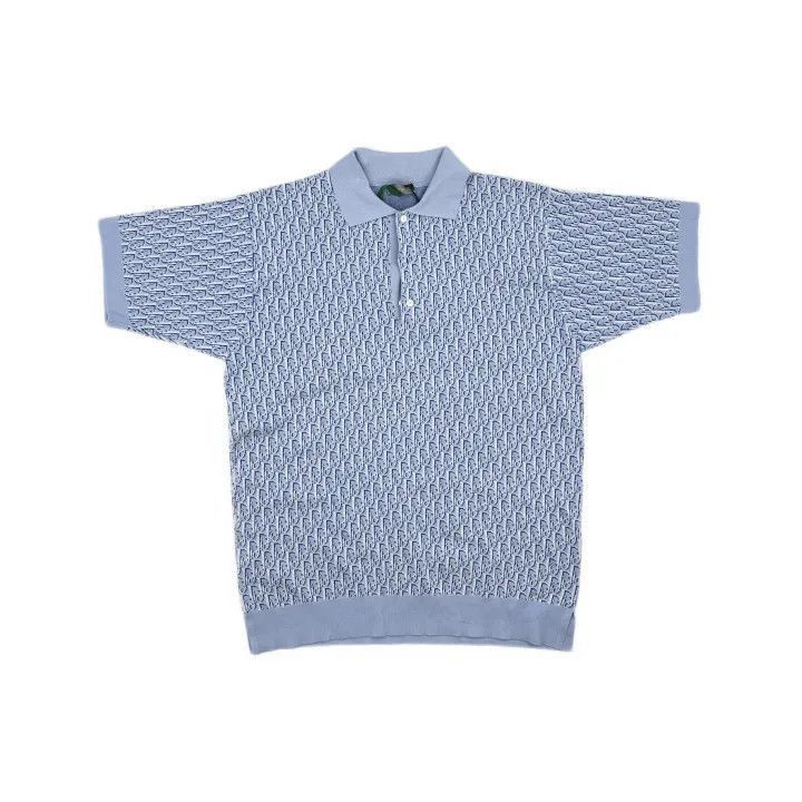 Dior Dior Dior SS23 Logo Short Sleeve Polo Shirt 0079-2507 Size US M / EU 48-50 / 2 - 2 Thumbnail