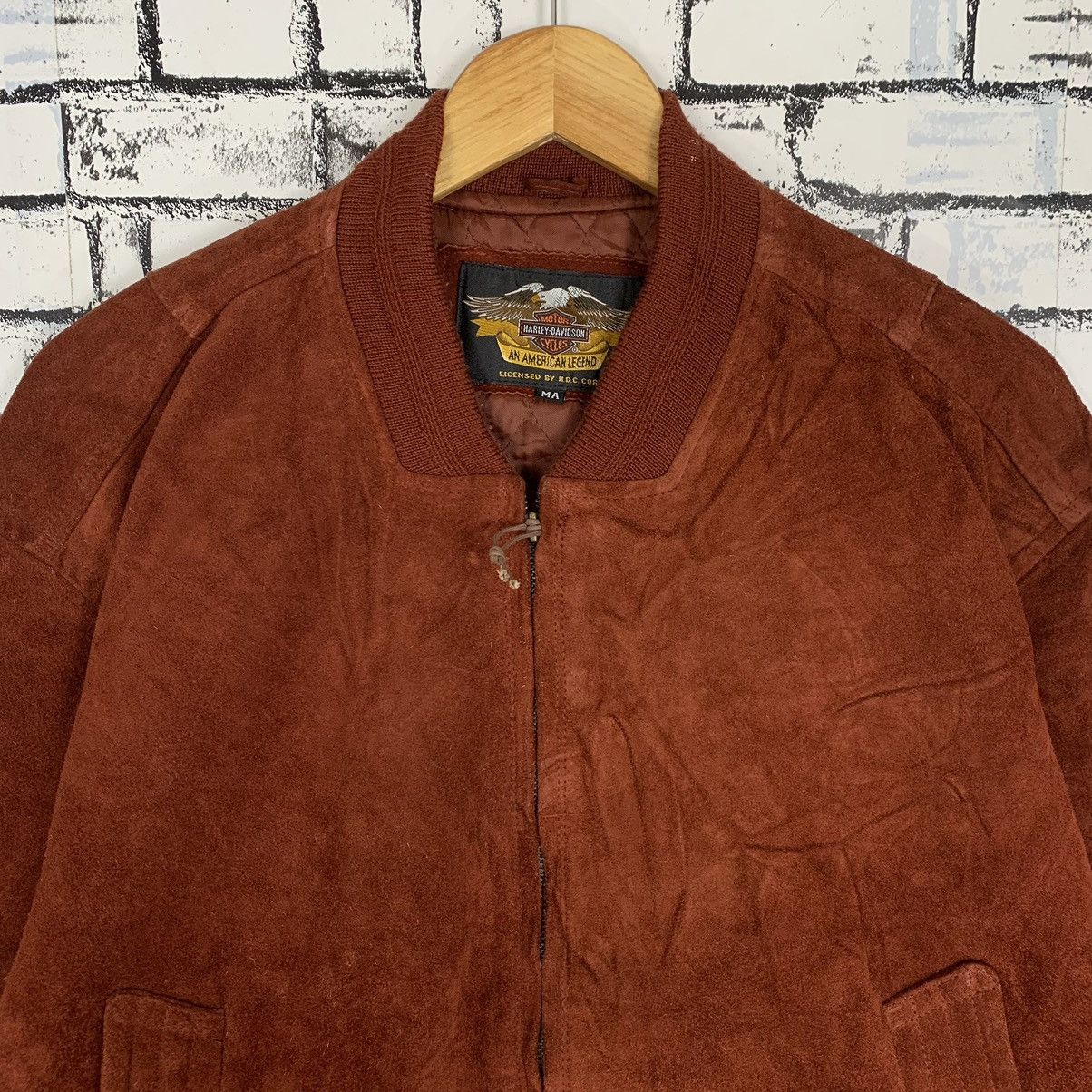 Harley Davidson Vintage Harley Davidson Velvet Jacket Size US M / EU 48-50 / 2 - 2 Thumbnail