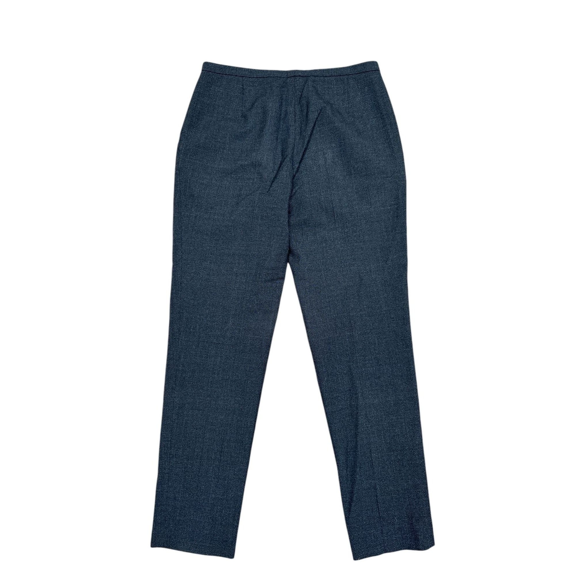 Hermes Dark Grey Wool Trousers Size 27" / US 4 / IT 40 - 3 Thumbnail