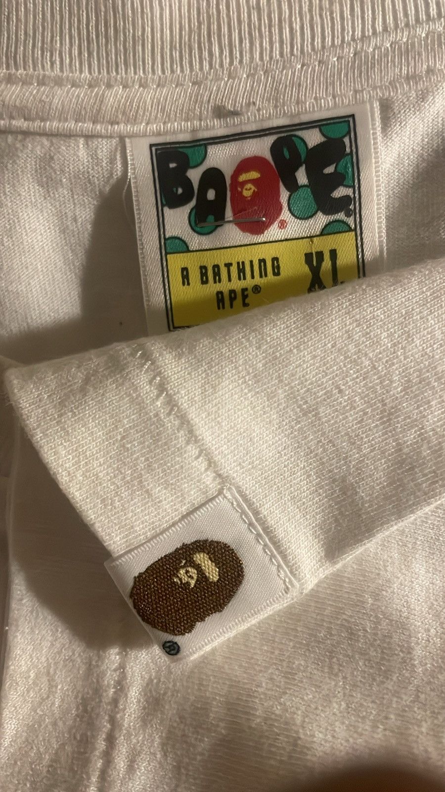 Bape 1st Camo Katakana Big Ape Head Tee Size US XL / EU 56 / 4 - 2 Thumbnail