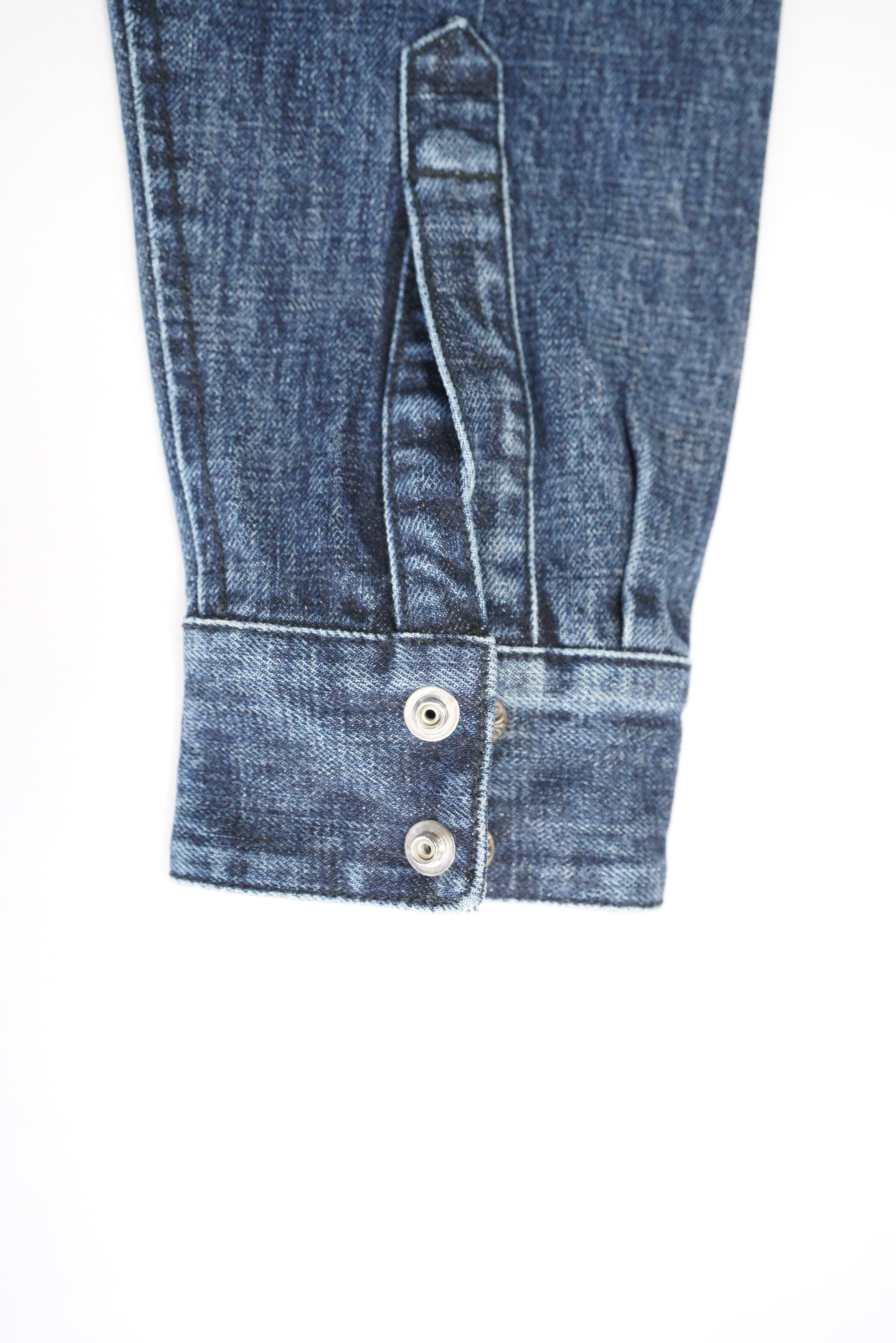 Chrome Hearts Chrome Hearts Denim Cross Shirt Size US L / EU 52-54 / 3 - 11 Thumbnail