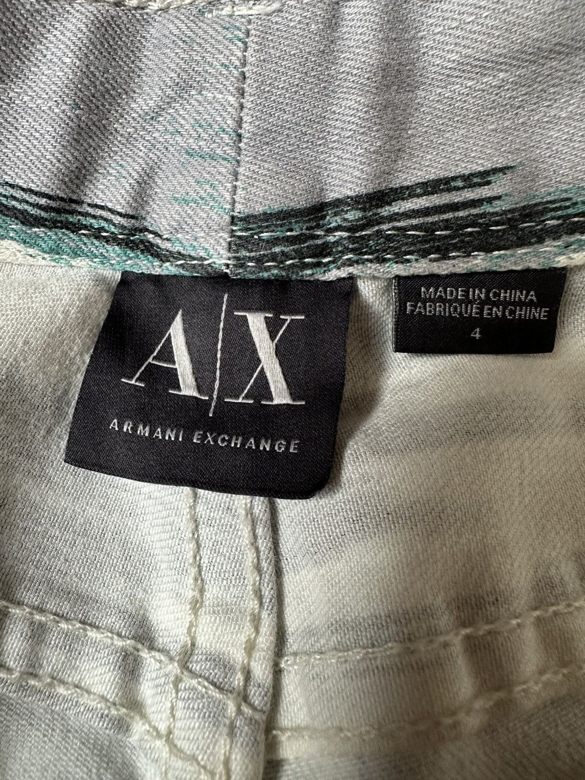 Armani Exchange Rare Armani Exchange Jeans Straight Skinny Size 27" / US 4 / IT 40 - 9 Thumbnail