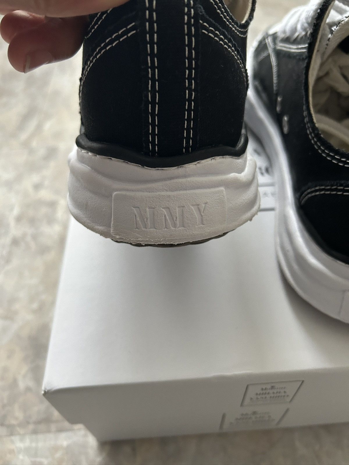 Maison MIHARA YASUHIRO Maison mihara yasuhiro sneakers black Size US 11 / EU 44 - 4 Thumbnail
