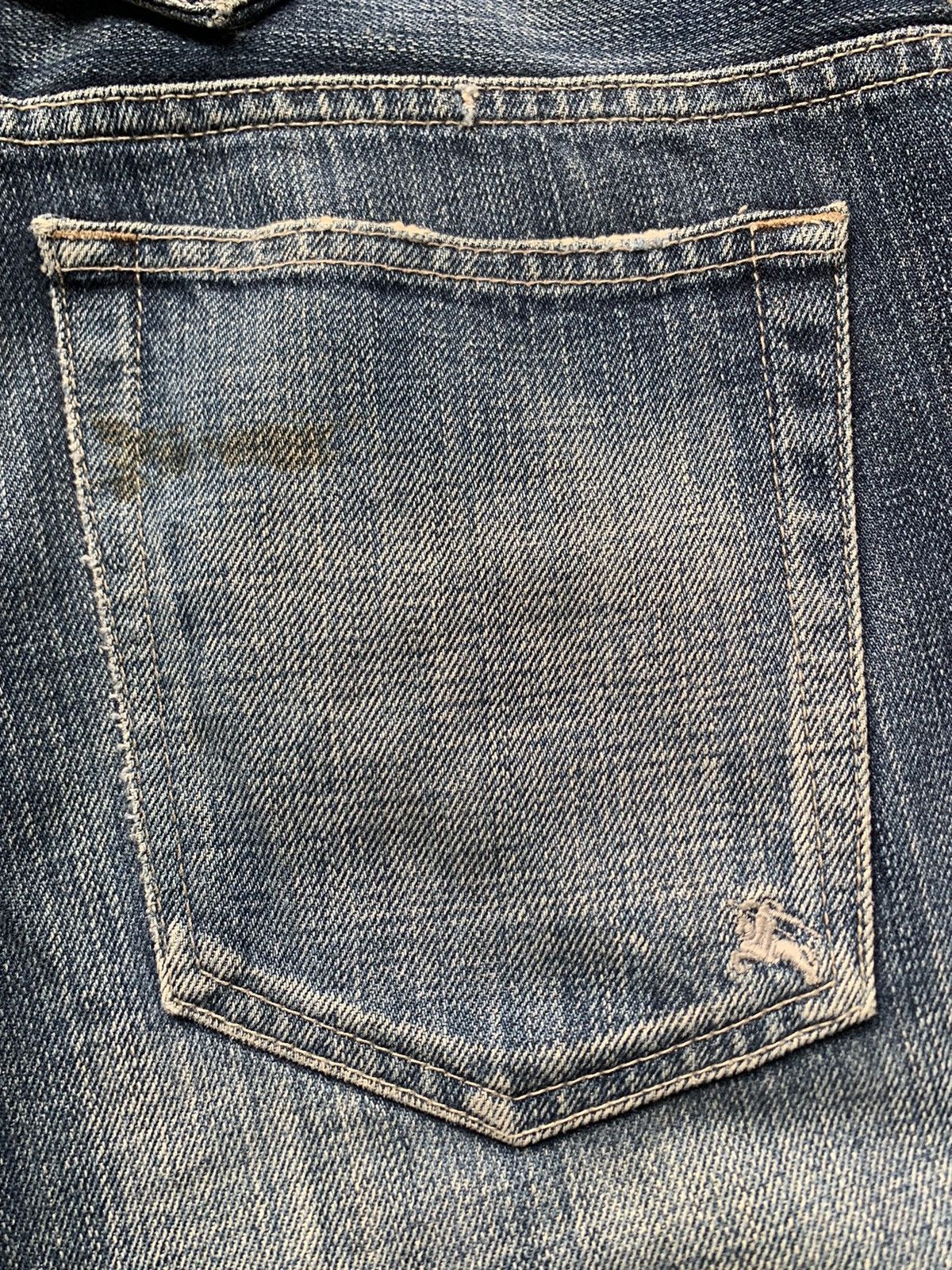 Burberry 🔥BURBERRY BLACK LABEL STRAIGHT CUT JEANS Size US 30 / EU 46 - 12 Thumbnail