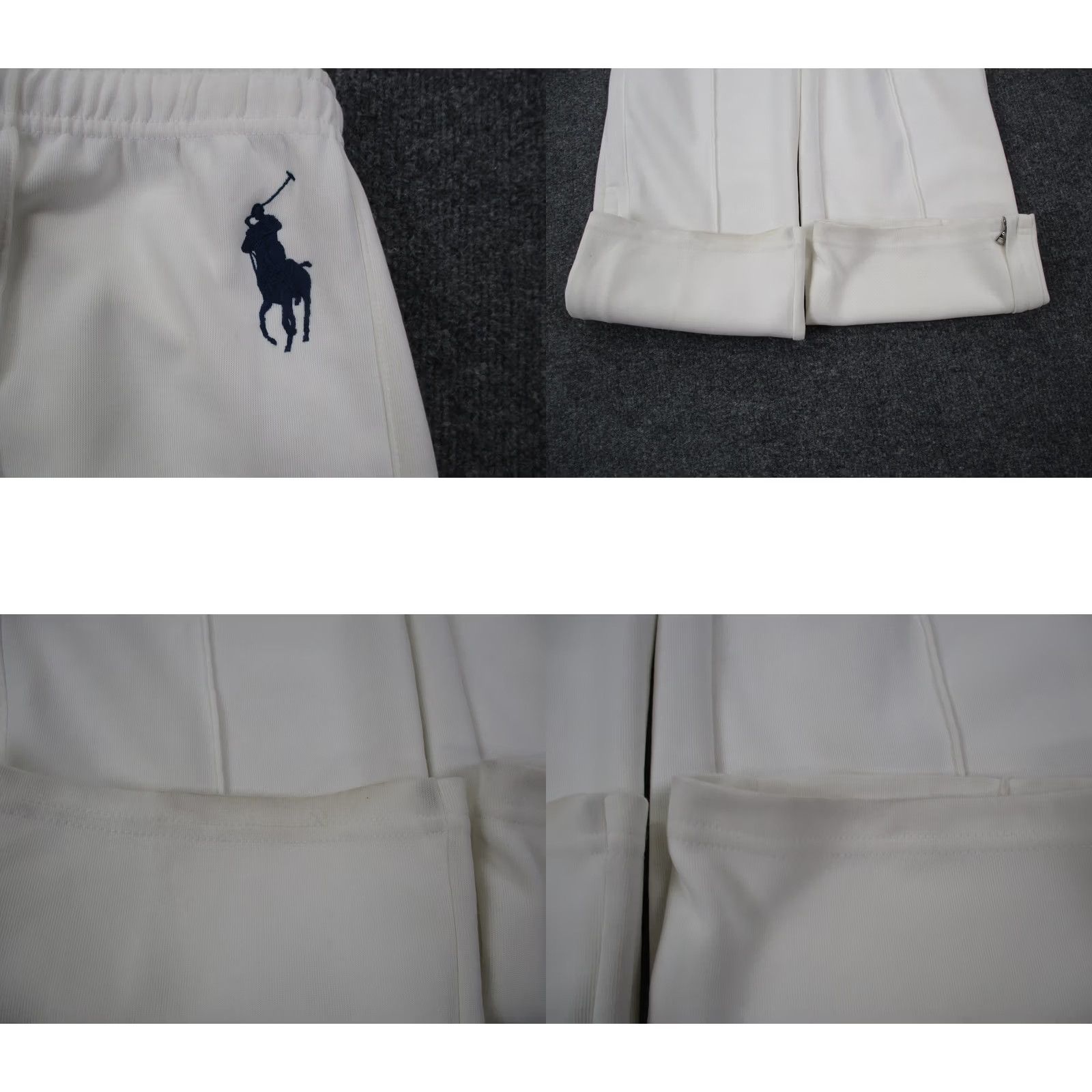 Polo Ralph Lauren Polo Ralph Lauren Sweatpants Womens L White Joggers Stretch Track Polo Ralph Lauren Size 36" / US 14 / IT 50 - 9 Thumbnail