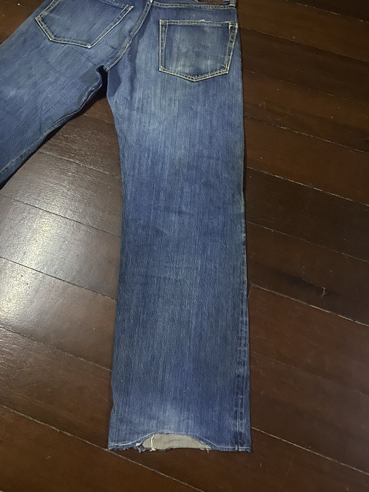 Japanese Brand × Studio D'Artisan × Vintage FIRE 🔥 vintage Studio D’Artisan DO2AXX Selvedge Denim Size US 32 / EU 48 - 15 Thumbnail