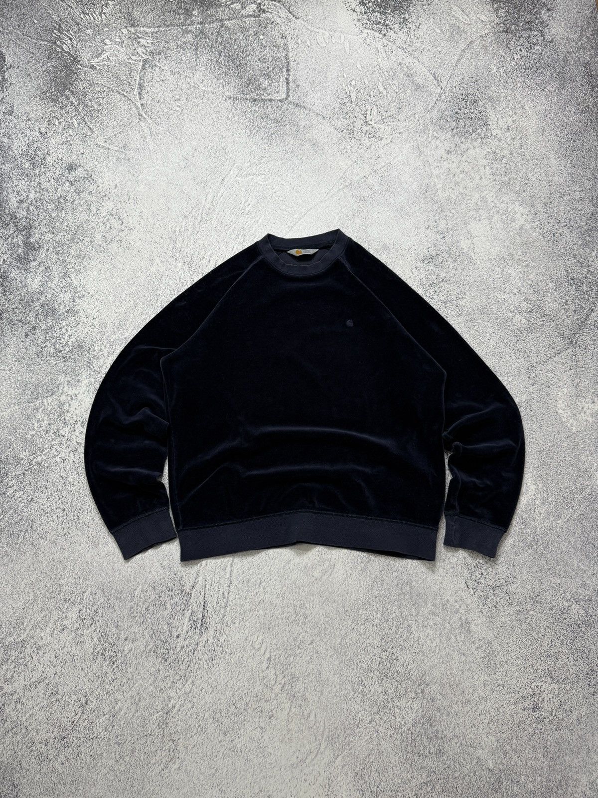 Carhartt 🔥VINTAGE CARHARTT CREWNECK SWEATSHIRT VELVET Y2K Size US M / EU 48-50 / 2 - 1 Thumbnail