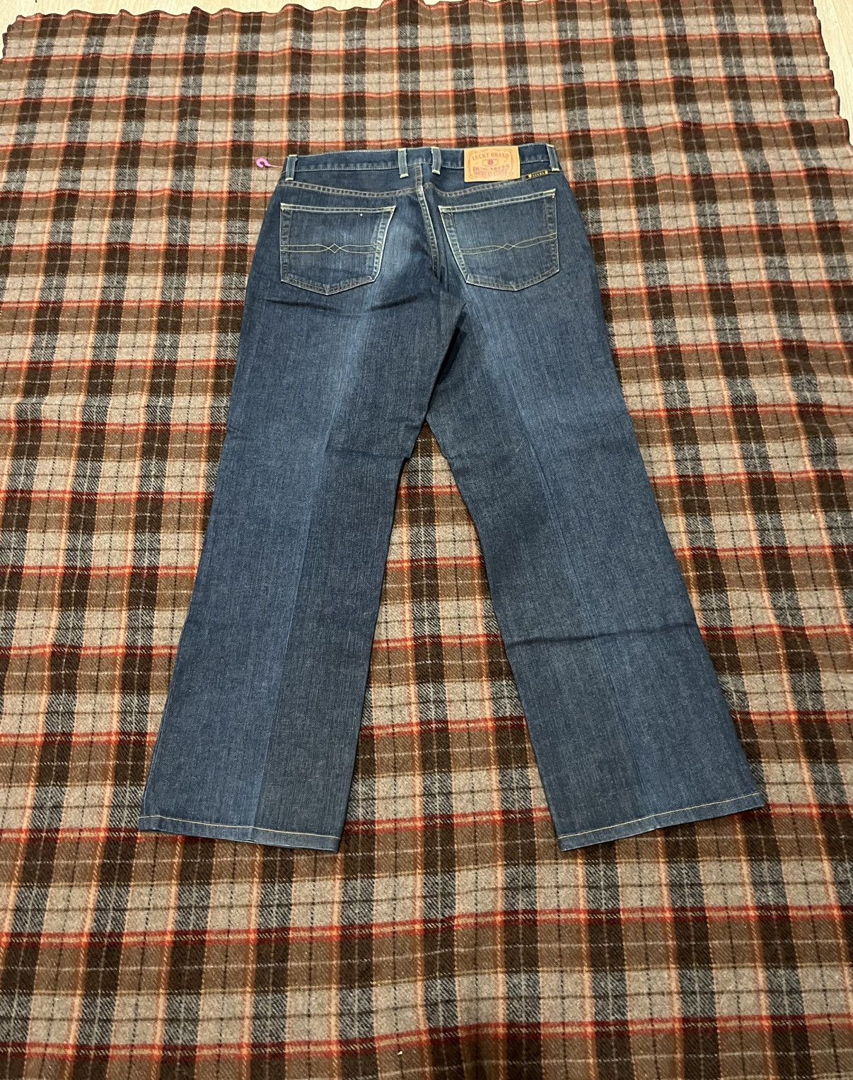 Levi's × Lucky Brand × Vintage Vintage 90’s made in USA lucky brand Starched Jeans Size US 34 / EU 50 - 7 Thumbnail