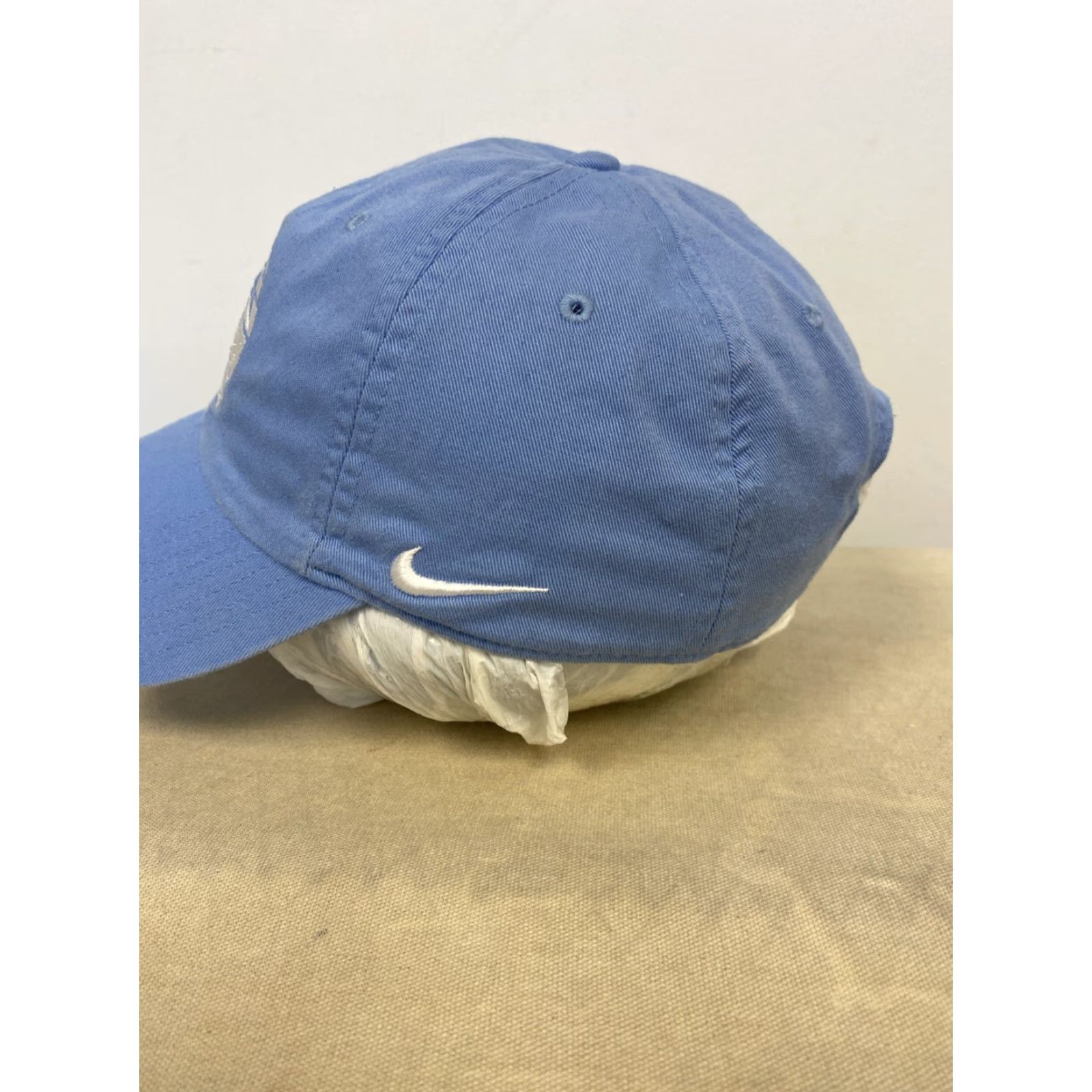 Nike NikeGolf Blue Cotton Embroidered Logo Baseball Cap Adjustable Men Outdoor Sports Casual Size ONE SIZE - 3 Thumbnail