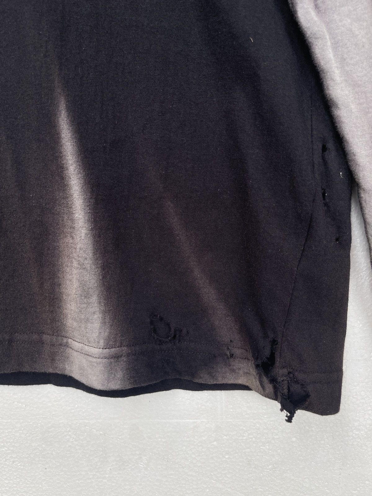 Unsound Rags Rare‼️Vintage TRASHED🔥FEARFUL🔥Flame Sun Faded Long Sleeve Tee Size US S / EU 44-46 / 1 - 11 Thumbnail