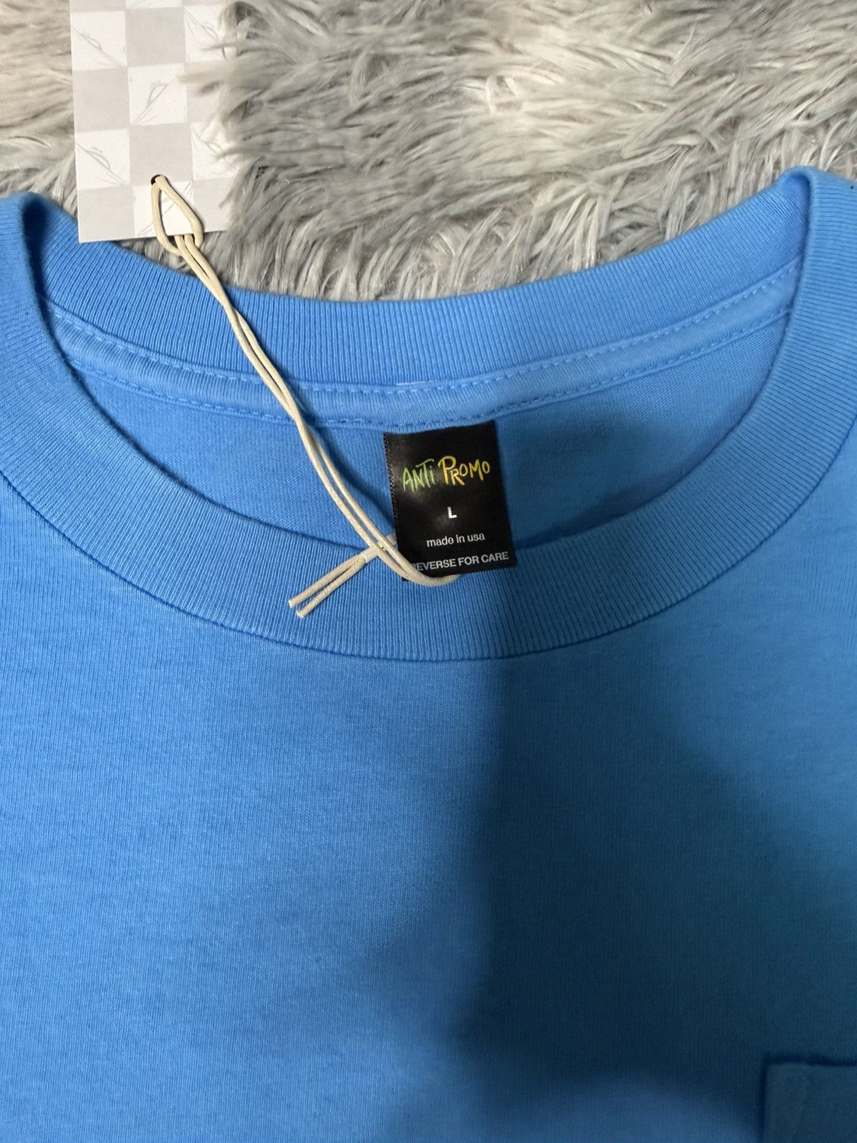 Matty Boy Matty Boy Anti Promo T-Shirt Blue Size US L / EU 52-54 / 3 - 3 Thumbnail