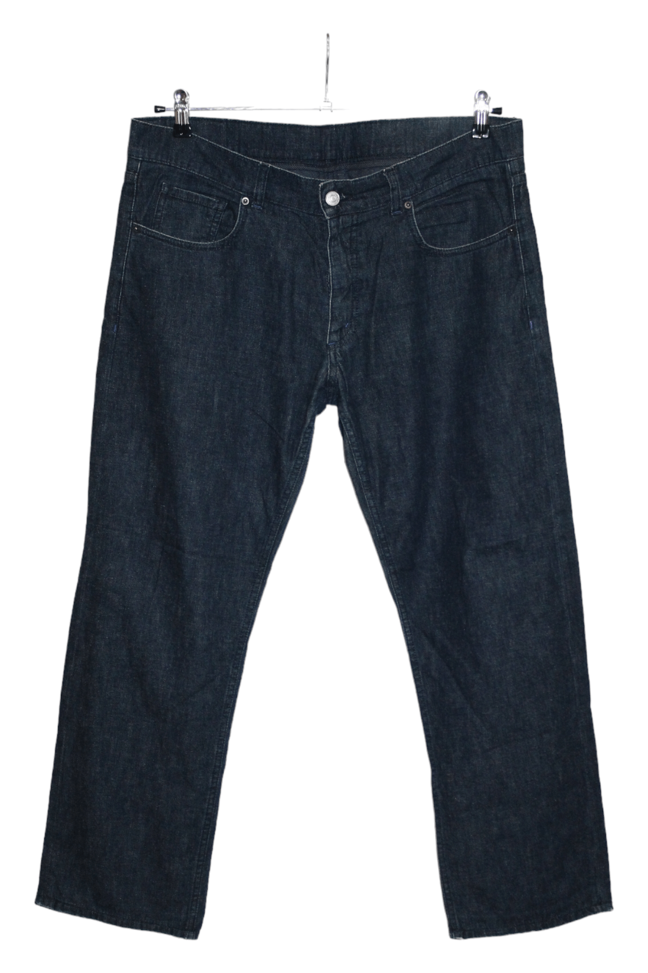 Jil Sander Jil Sander Straight-Leg Bootcut Deep Indigo Wash Denim Pants Size US 37 - 11 Thumbnail