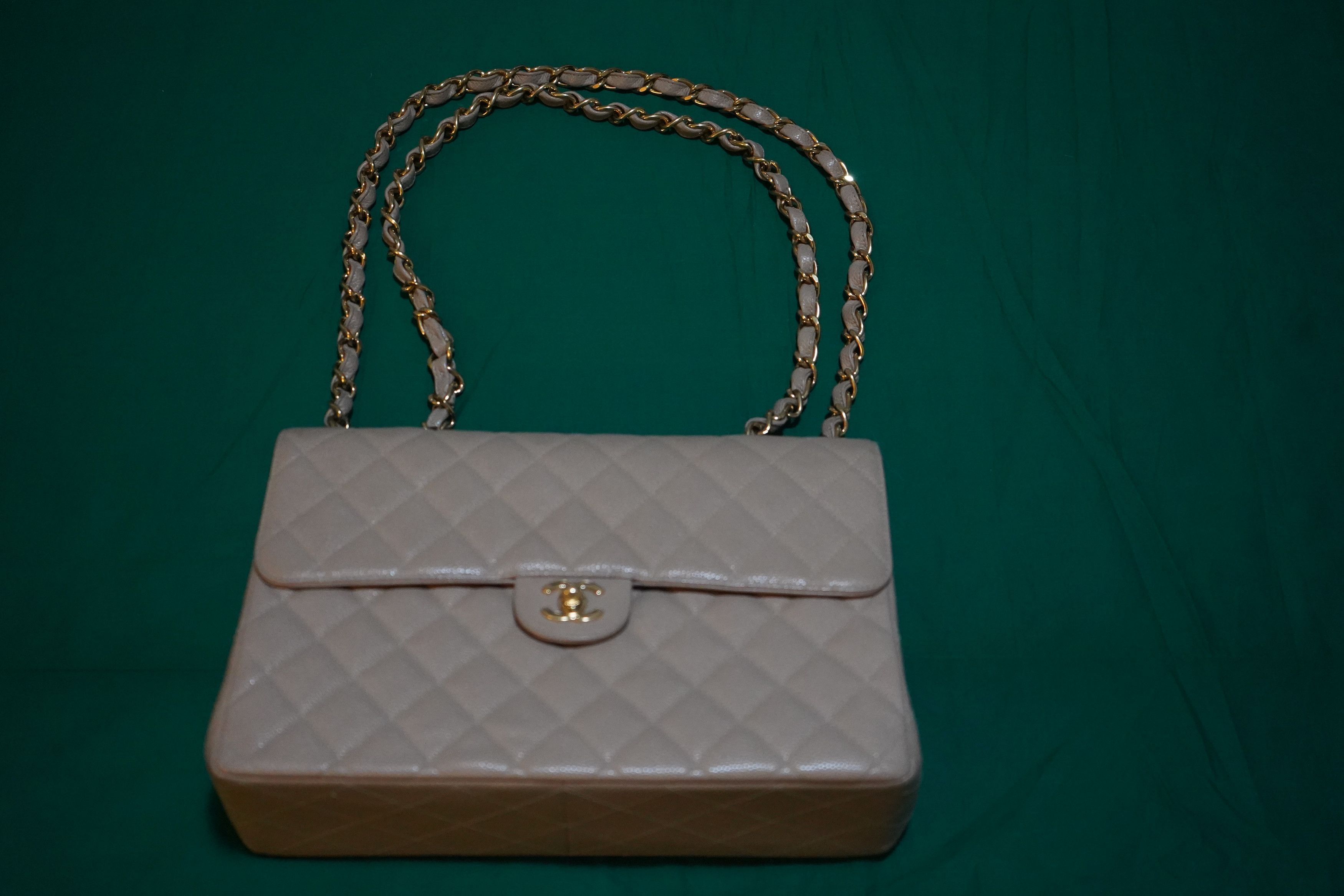 Chanel Chanel Jumbo Caviar Purse Size ONE SIZE - 3 Thumbnail