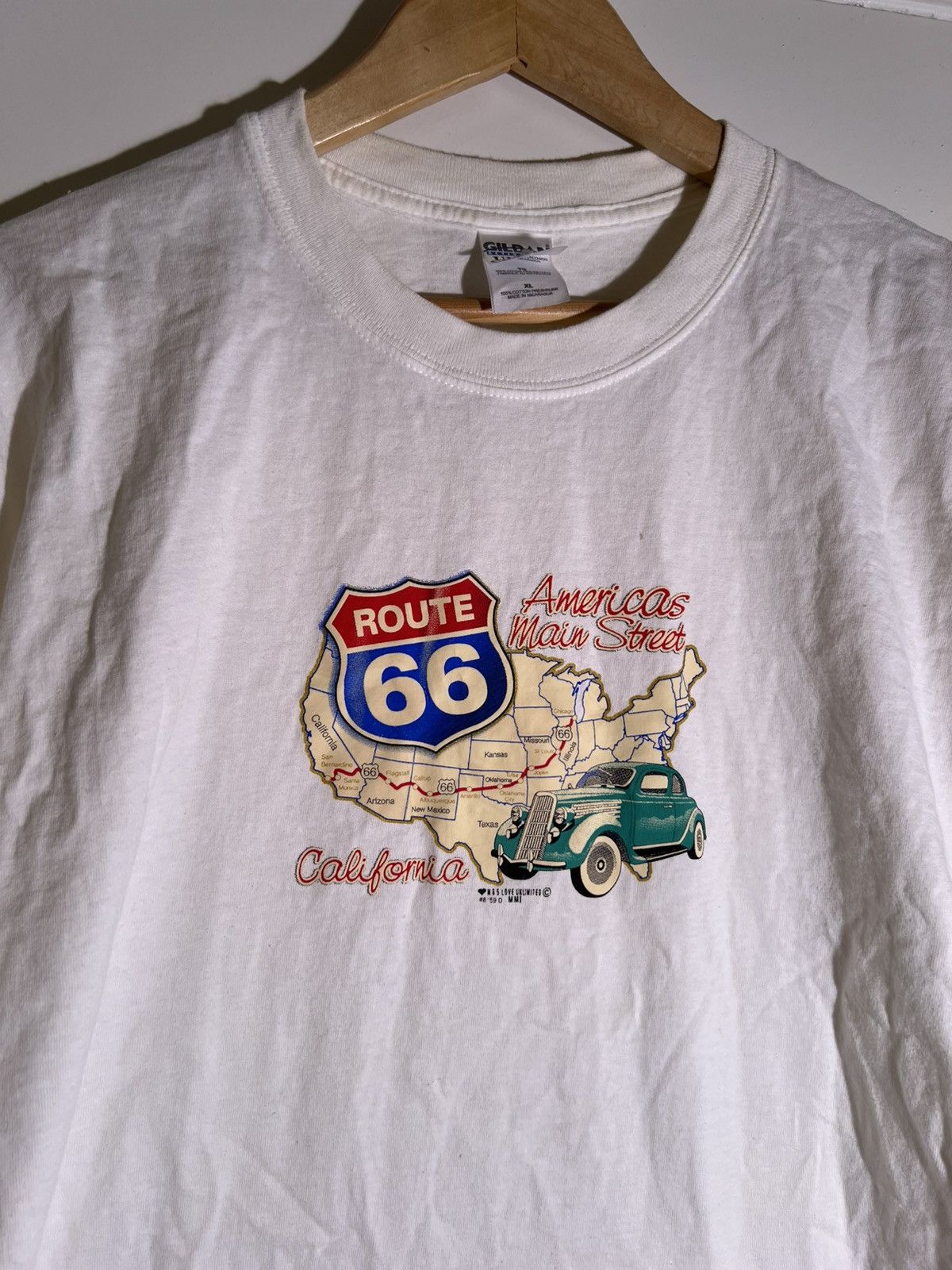 Vintage 90’s 2000’s Y2K VTG Vintage Route 66 California Retro Shirt Size US XL / EU 56 / 4 - 3 Thumbnail