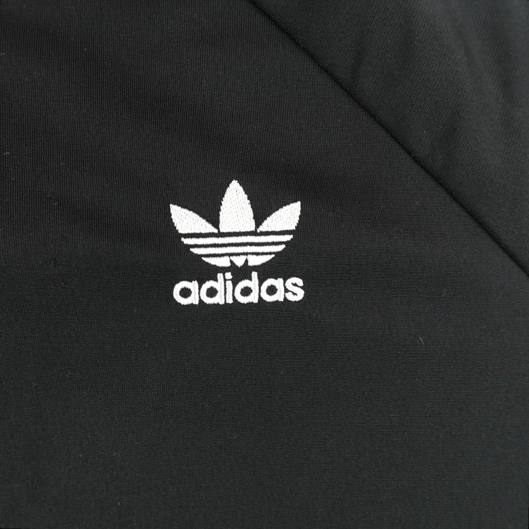 Adidas Adidas Jacket Womens Large Black White Trefoil Originals Track Coat Size L / US 10 / IT 46 - 3 Thumbnail