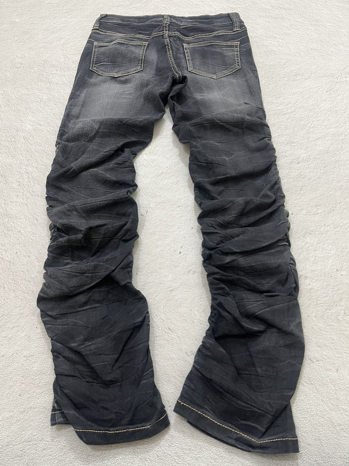 Kapital 2000s Japanese Y's Junya Cdg Wrinkle Bootcut y2k Lgb Ifsix Size US 30 / EU 46 - 2 Thumbnail