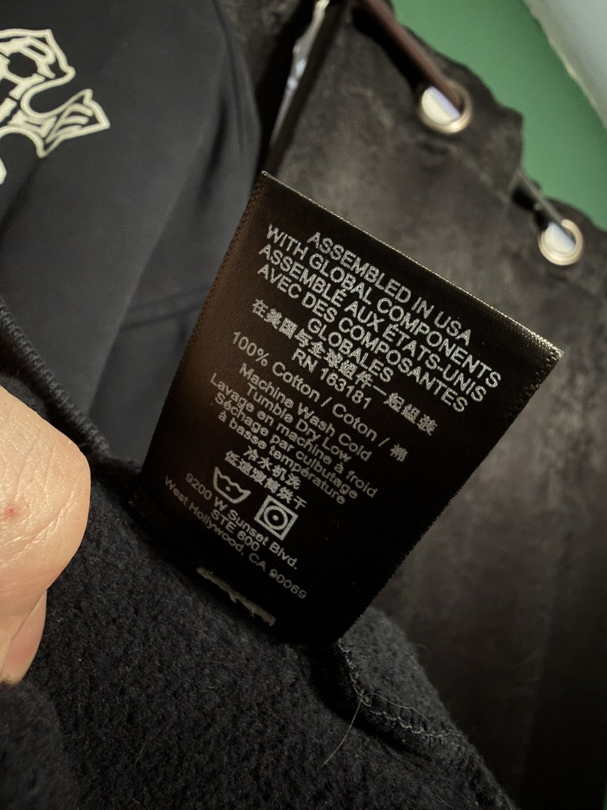 Rhude Cross Zip Up Hoodie Size US M / EU 48-50 / 2 - 8 Thumbnail