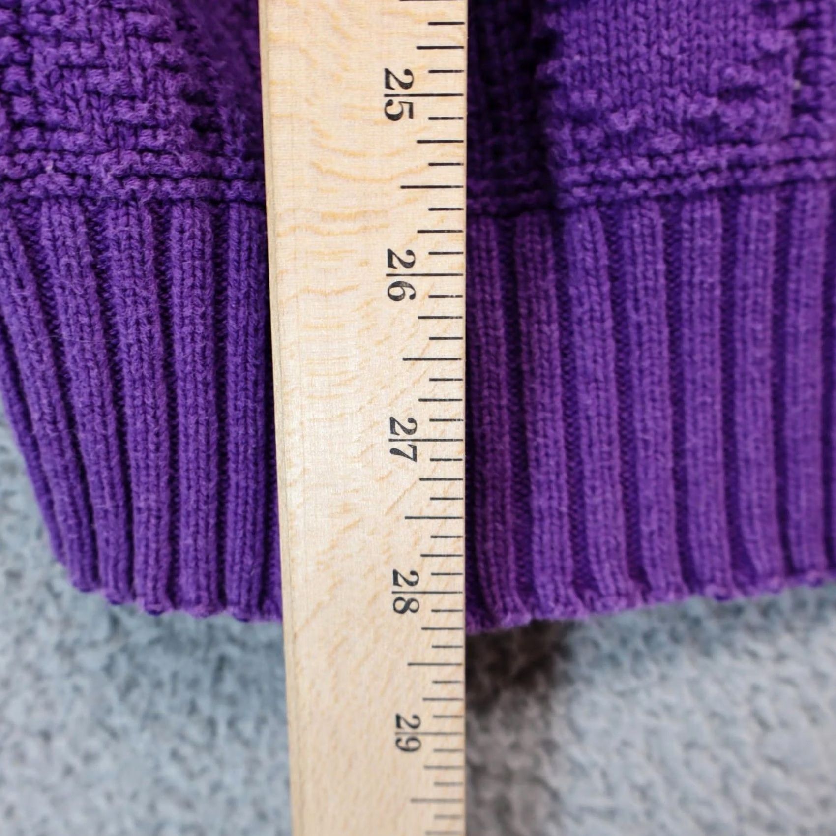 Ralph Lauren VINTAGE Chaps Ralph Lauren Crewneck Sweater Long Sleeve Purple USA Large Boys Mens Size L - Crewneck, Knit, USA, Chaps Ralph Lauren, Viking? Size US L / EU 52-54 / 3 - 4 Thumbnail