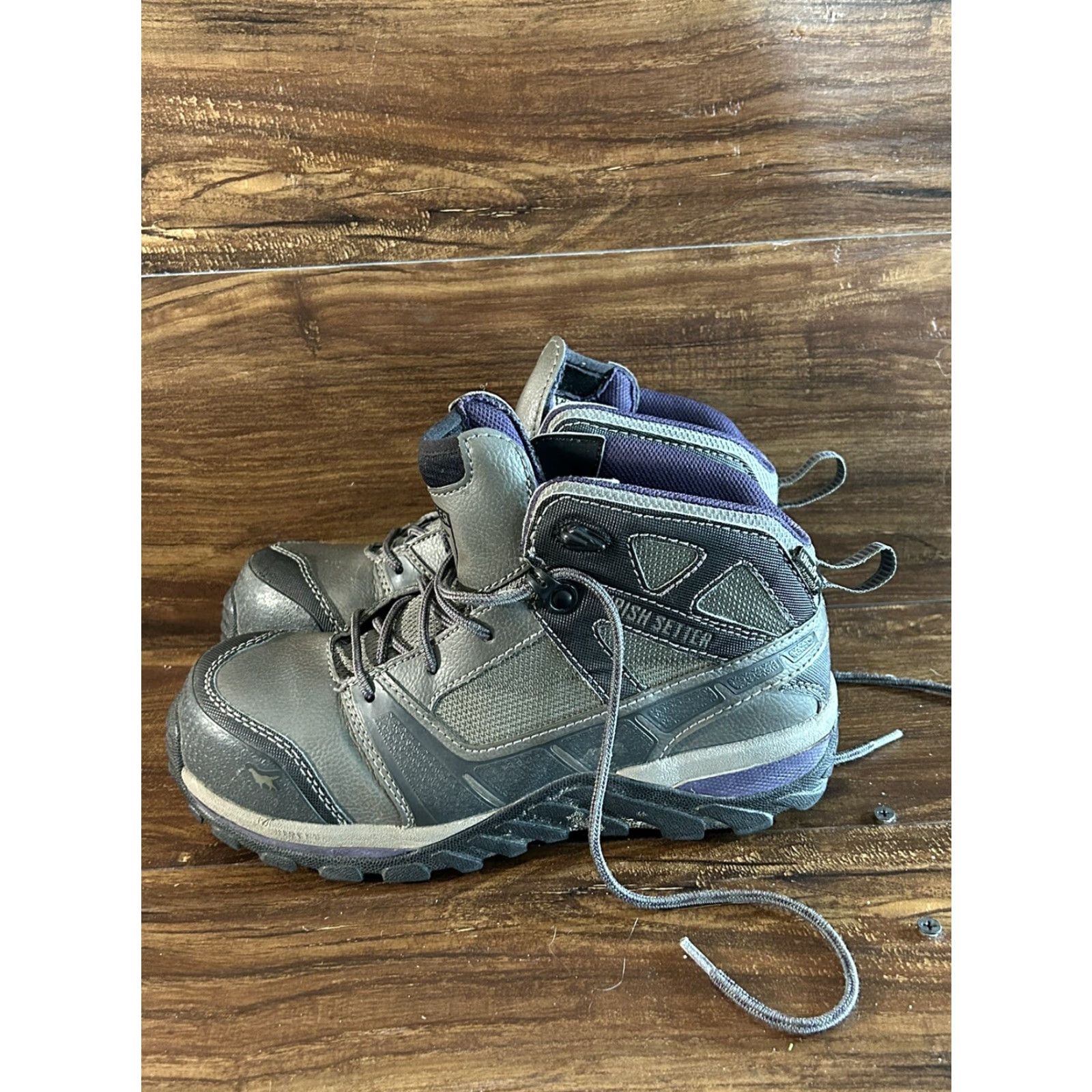 Vintage **Purple Red Wing Irish Setter Women Rockford Hiker Boots Size 6** User: **Red Wing Irish Setter Women Rockford Hiker Boots Size 6** Purple Size US 6 / IT 36 - 2 Thumbnail