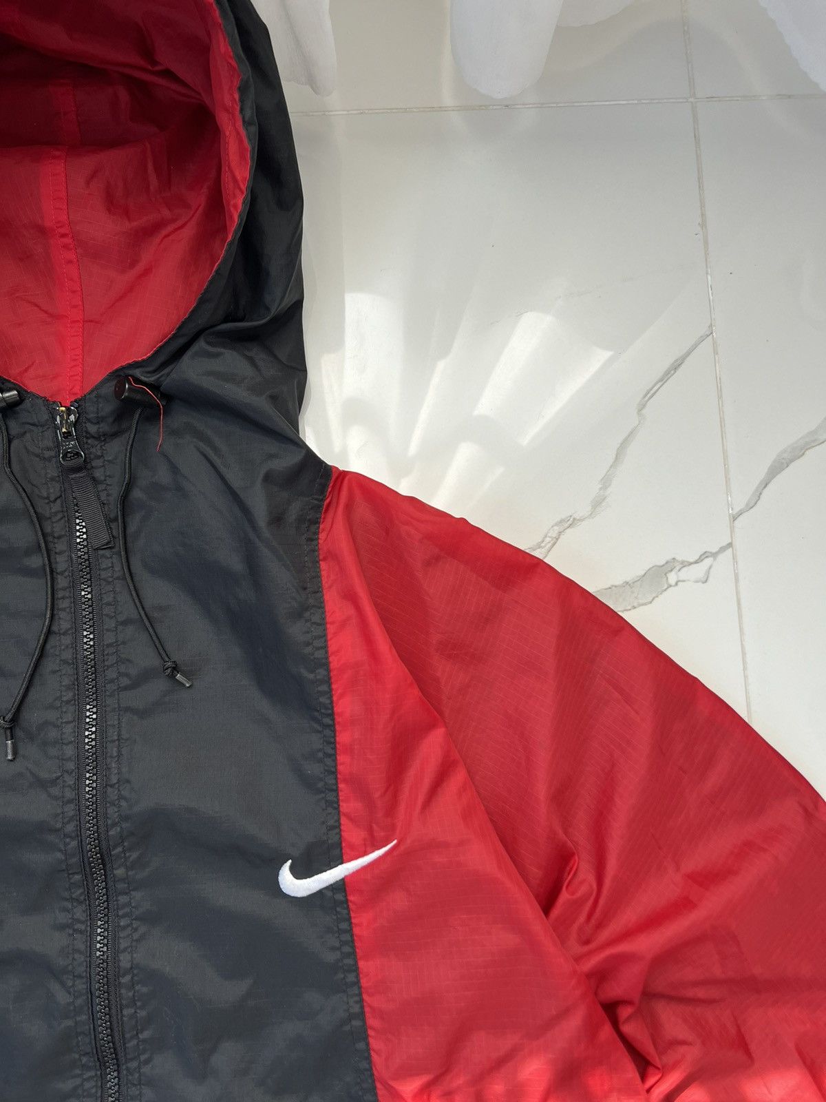 Nike × Vintage 90’s NIKE 1/2 ZIP RETRO TRACK ANORAK JACKET SWOOSH LOGO Y2K Size US XL / EU 56 / 4 - 4 Thumbnail