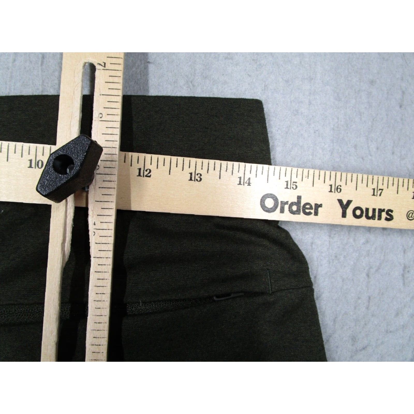 Lululemon Lululemon Mens Small Green Joggers Wool Blend Stretch Athleisure 29x28 Pants Size US 29 - 6 Thumbnail