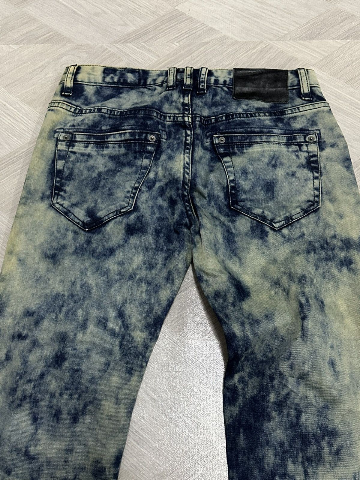 Mastermind Japan × Roen Roen Japan x Semantic Acid Wash Distressed Style Denim Pant Size US 29 - 13 Thumbnail