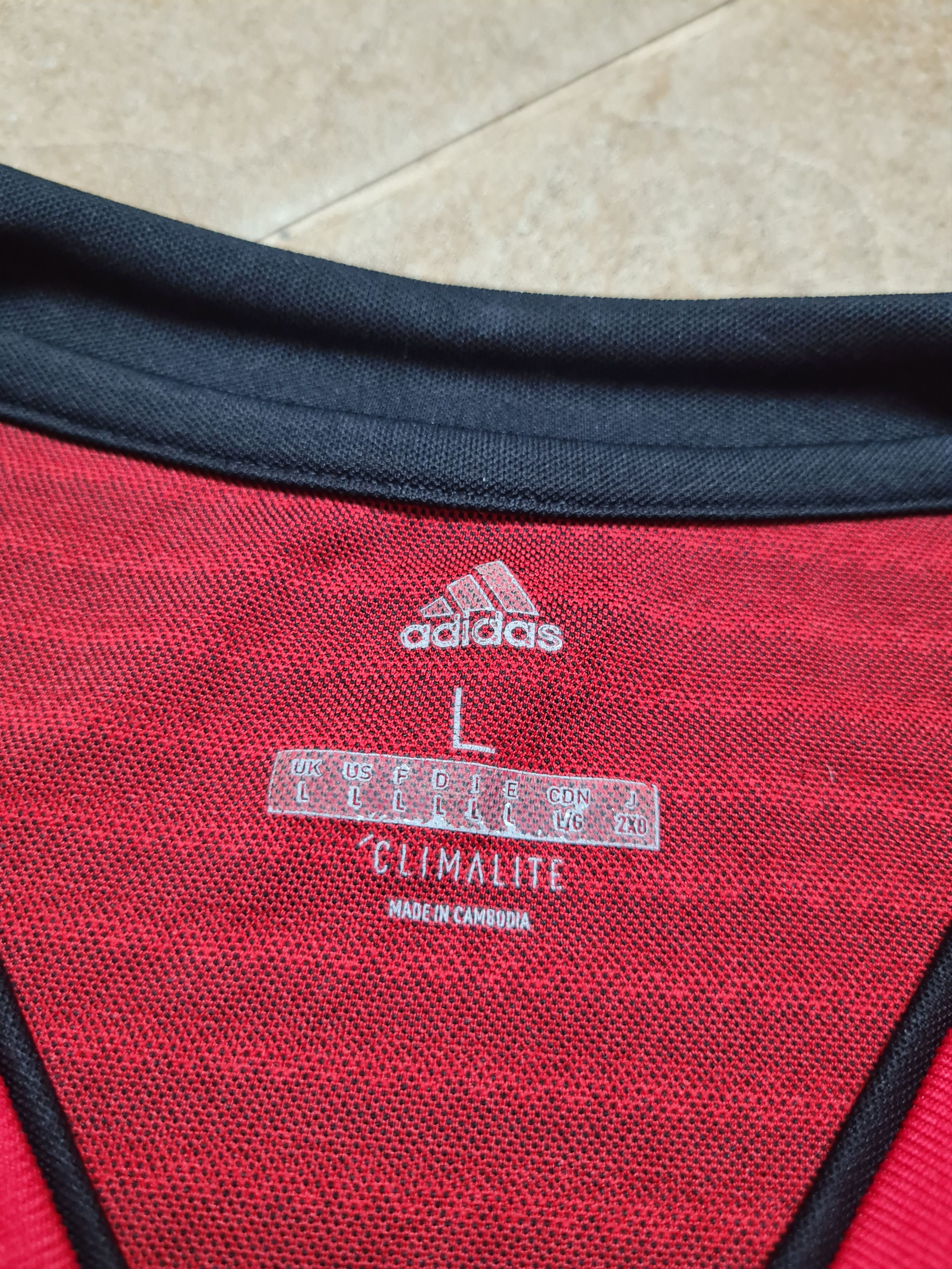 Adidas MANCHESTER UNITED 2018/2019 HOME SHIRT ADIDAS CG0040 SZ L Size US L / EU 52-54 / 3 - 18 Thumbnail