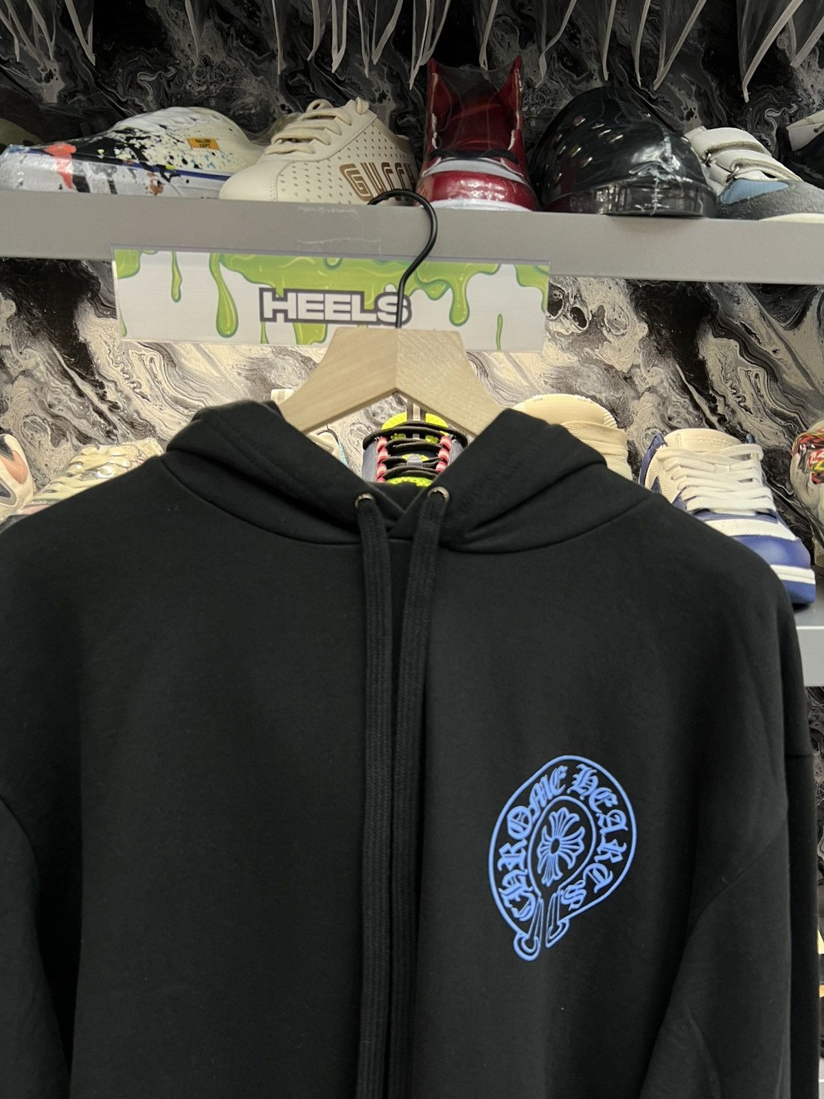 Chrome Hearts Chrome Hearts Horseshoe Logo Print Hoodie Size US L / EU 52-54 / 3 - 8 Thumbnail