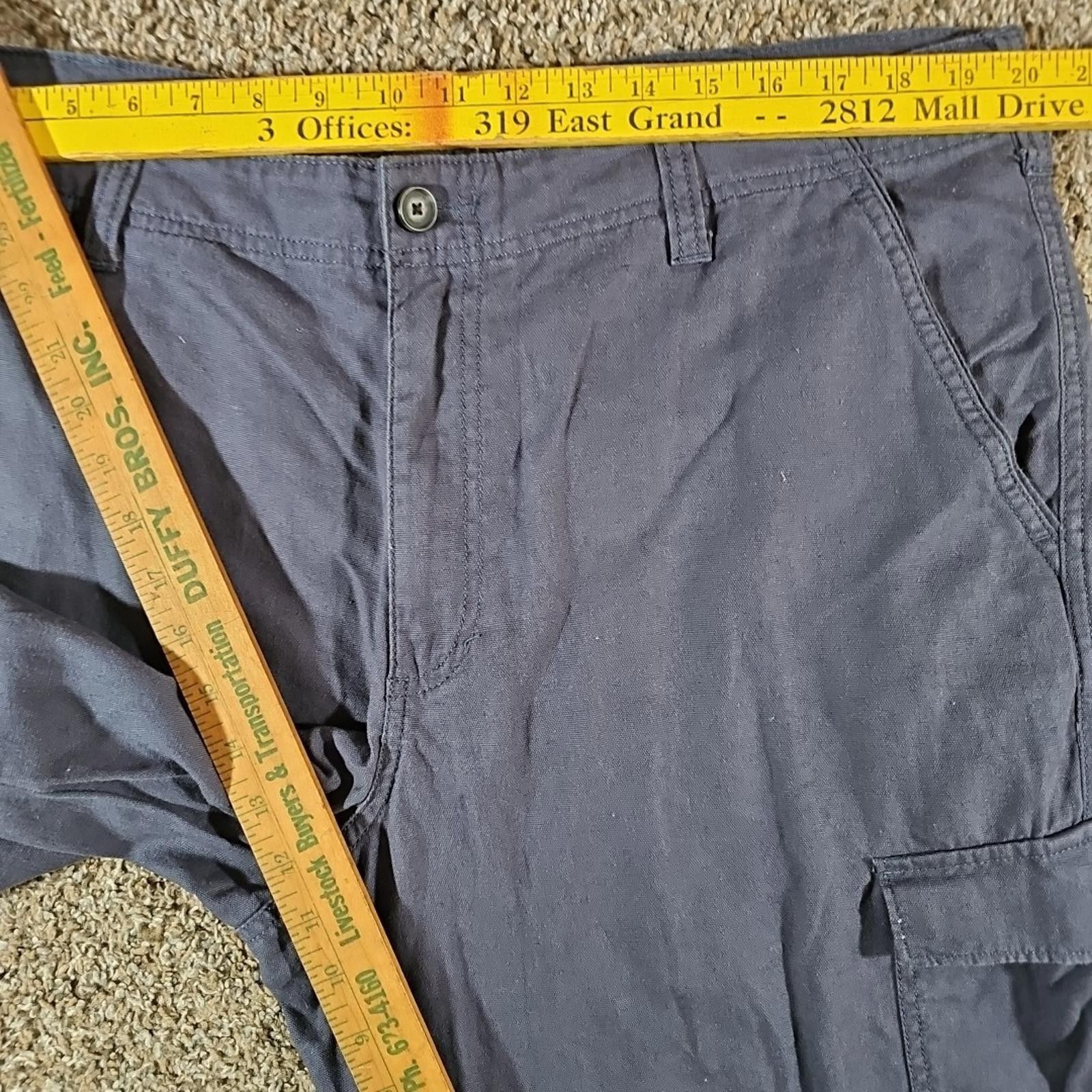 Marc Anthony Marc Anthony Sz 40 Linen Blue Gray Shorts Size US 40 / EU 56 - 5 Thumbnail