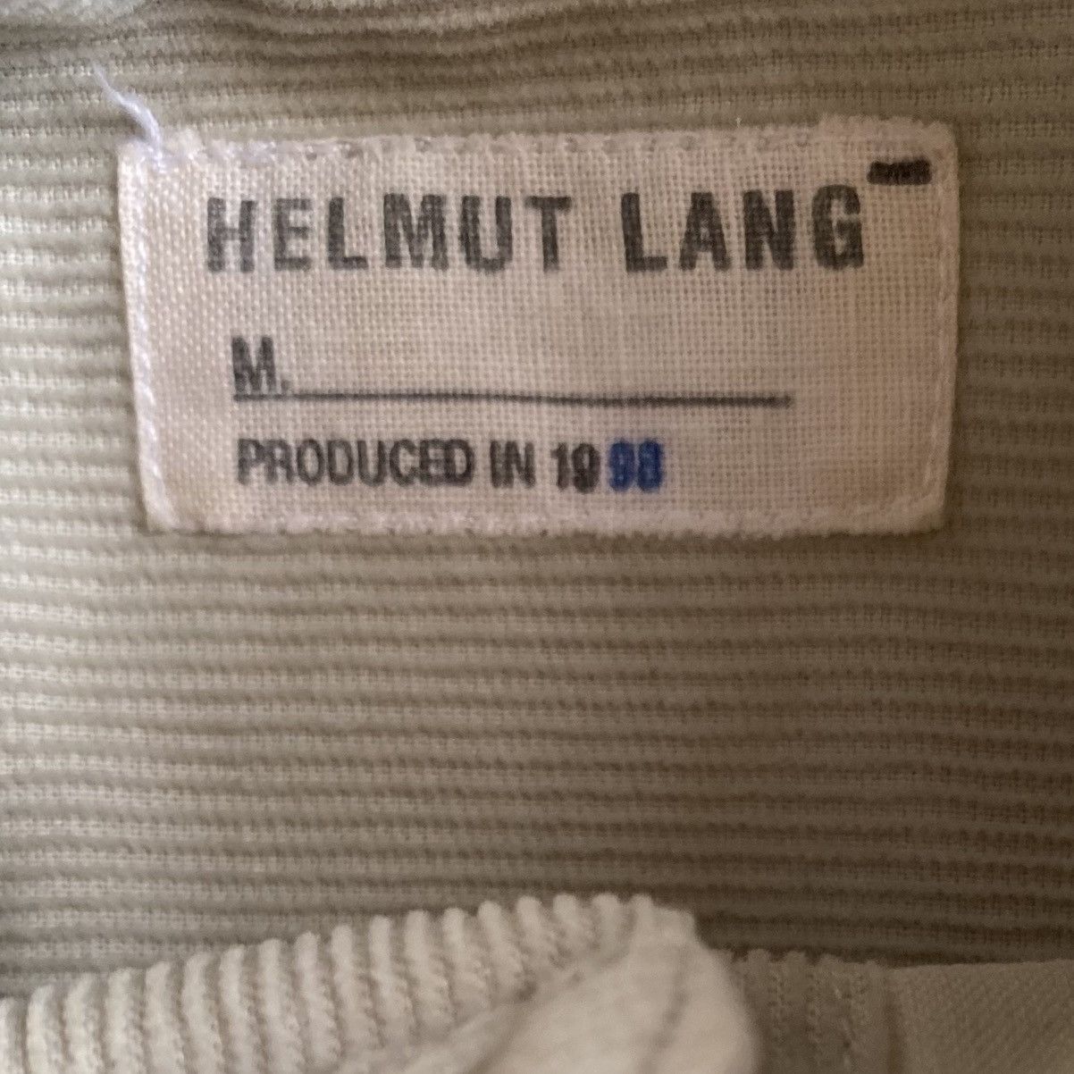 Helmut Lang Archive 1998 Double Velcro Pocket Corduroy Shirt Size US M / EU 48-50 / 2 - 6 Thumbnail