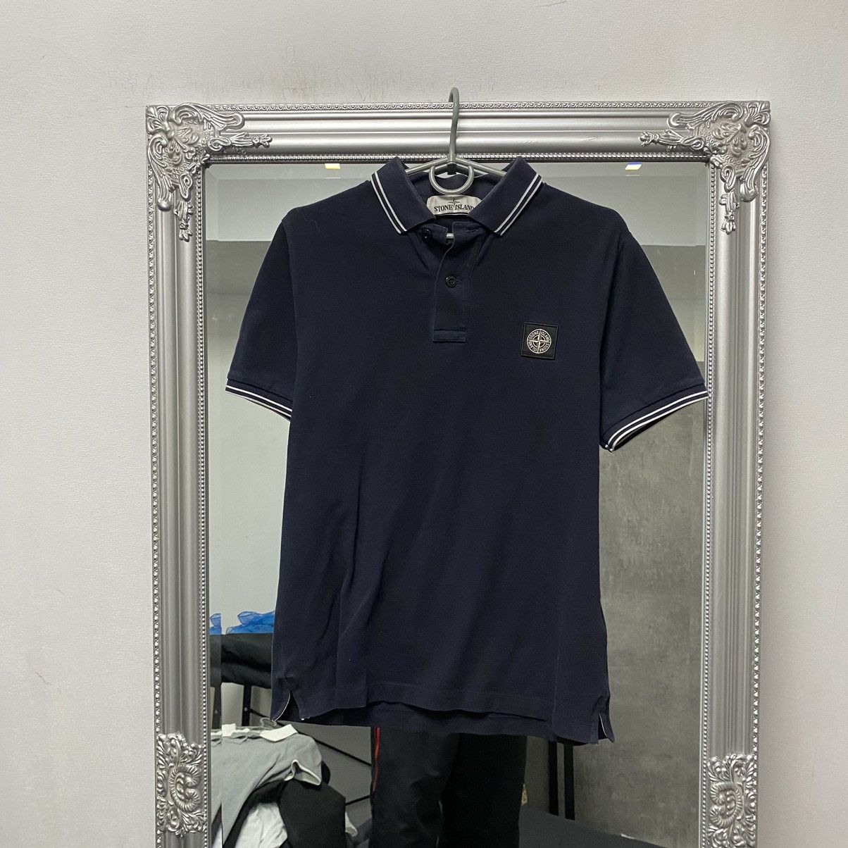 Stone Island Vintage Stone Island Polo Shirt Patch Program Size US S / EU 44-46 / 1 - 1 Thumbnail