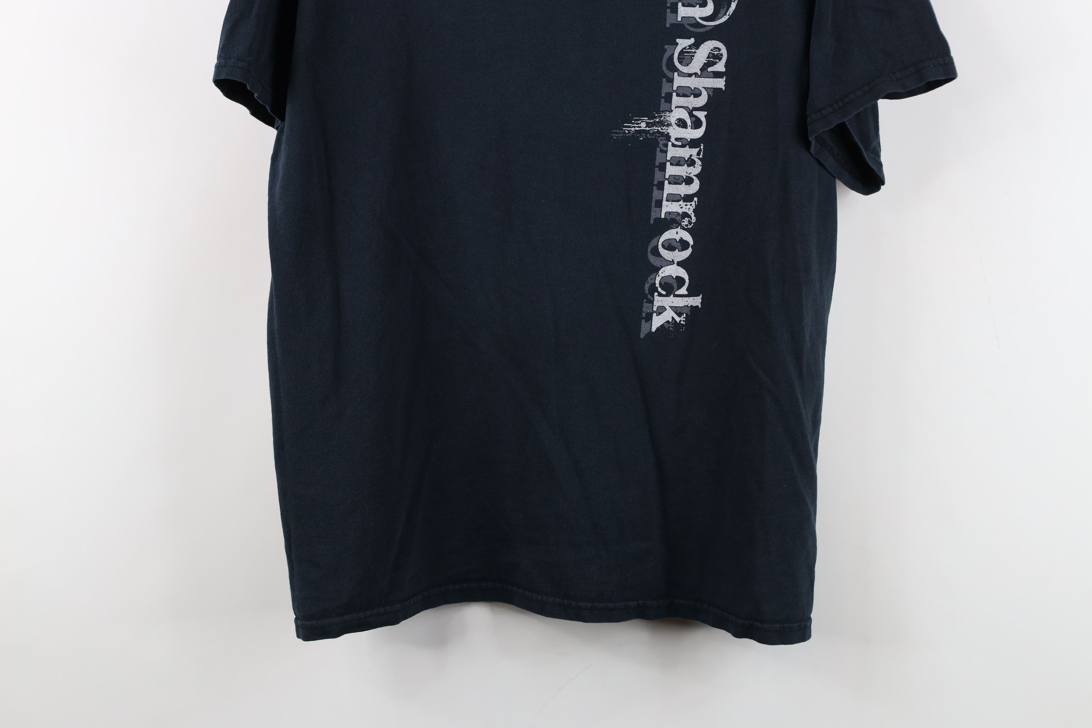 Vintage Vintage Y2K MMA Fighting Ken Shamrock Wanted T-Shirt Black Size L / US 10 / IT 46 - 3 Thumbnail