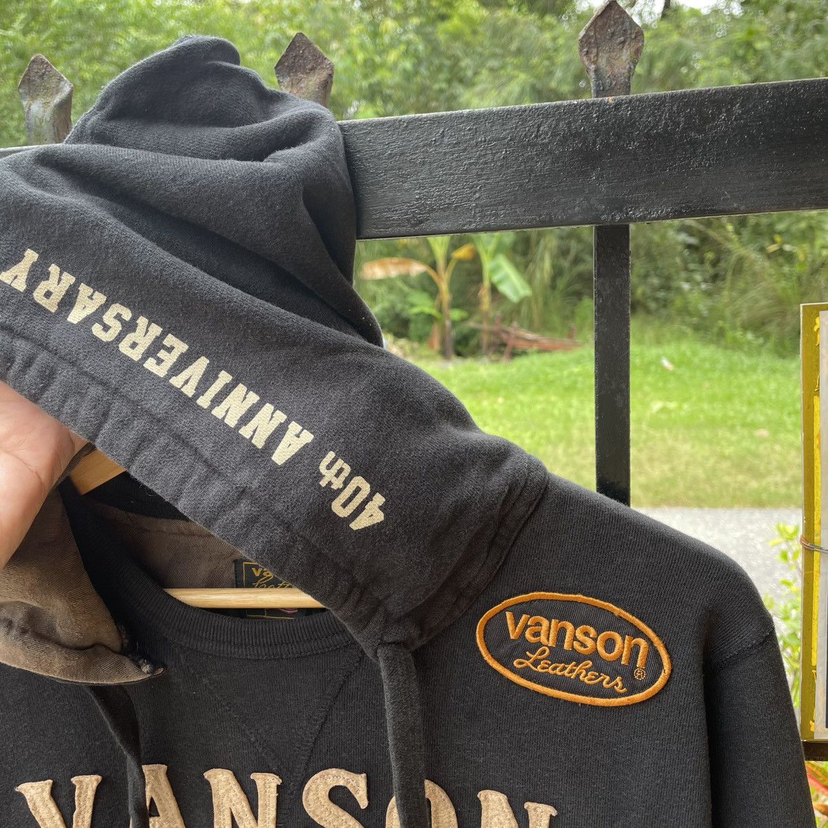 Vanson Leathers 🔥Vintage Vanson Leather Sick Big Spellout Pullover Hoodie Size US S / EU 44-46 / 1 - 9 Thumbnail