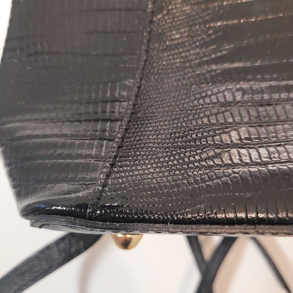 Other Divina Firenze Black Leather Backpack Crossbody Bag Size ONE SIZE - 2 Thumbnail