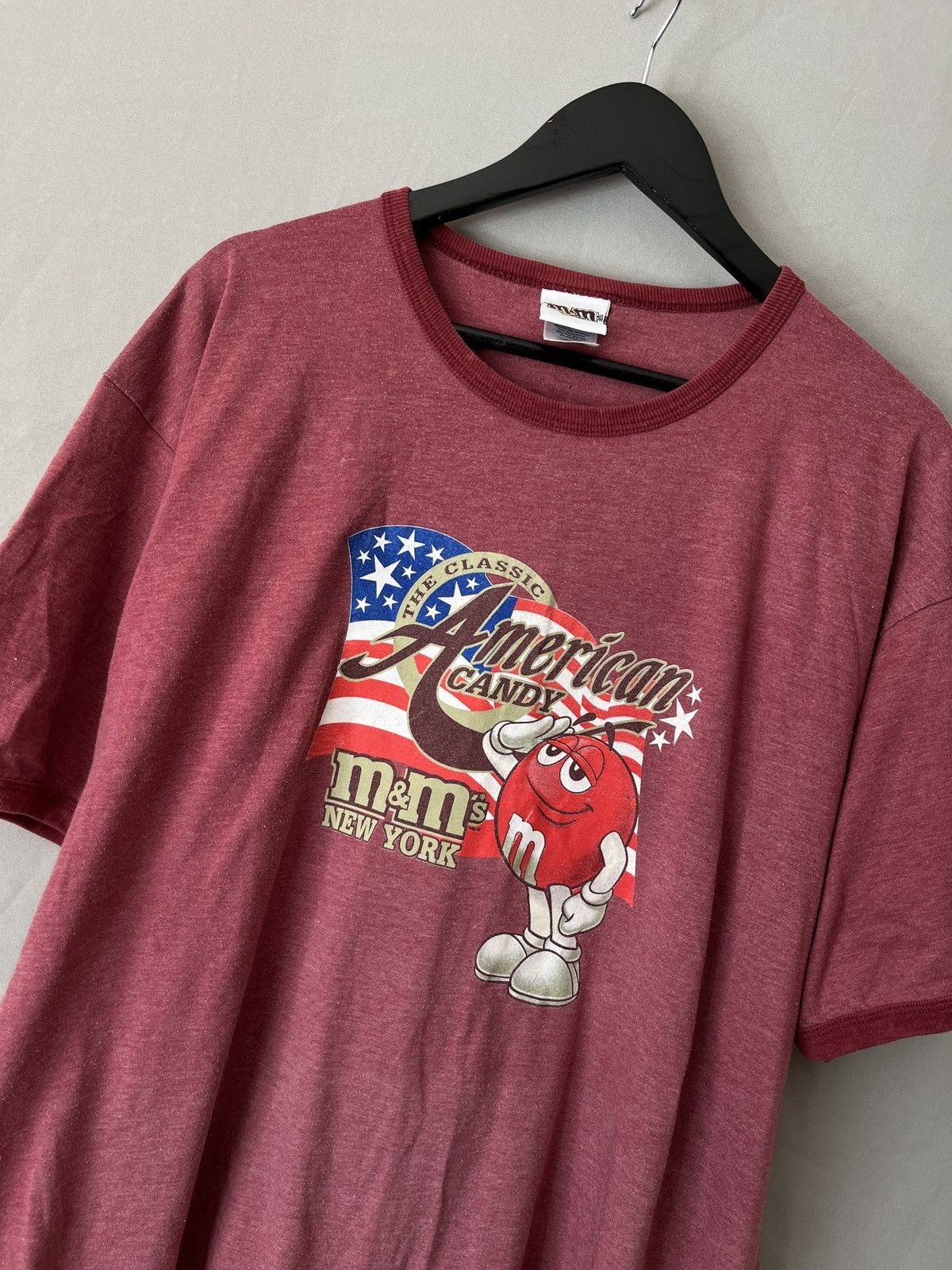 Vintage M&Ms The Classic American Candy Vintage USA Tshirt Size US XXL / EU 58 / 5 - 4 Thumbnail