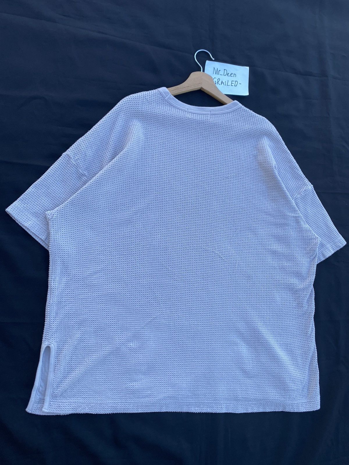 CABANE de ZUCCa Rare Cabane de Zucca by Issey Miyake Waffle Tshirt Size US XXL / EU 58 / 5 - 15 Thumbnail