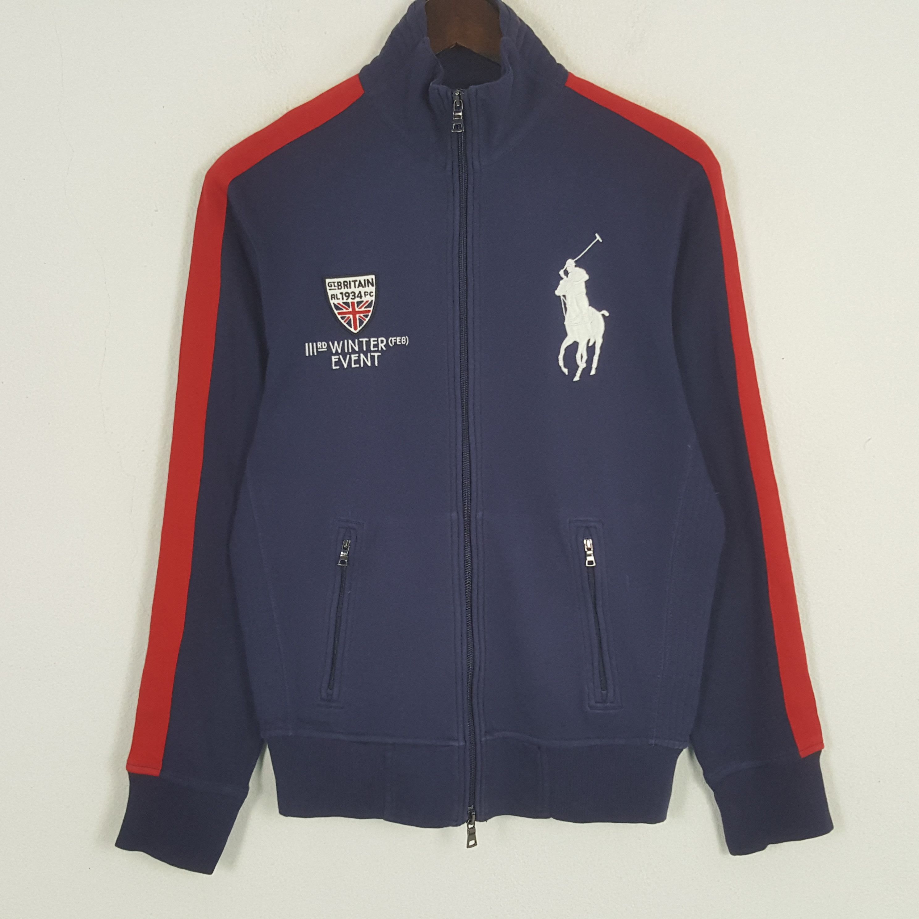 Polo Ralph Lauren × Vintage Vintage Polo Ralph Lauren Zipper Jacket Size US S / EU 44-46 / 1 - 1 Thumbnail
