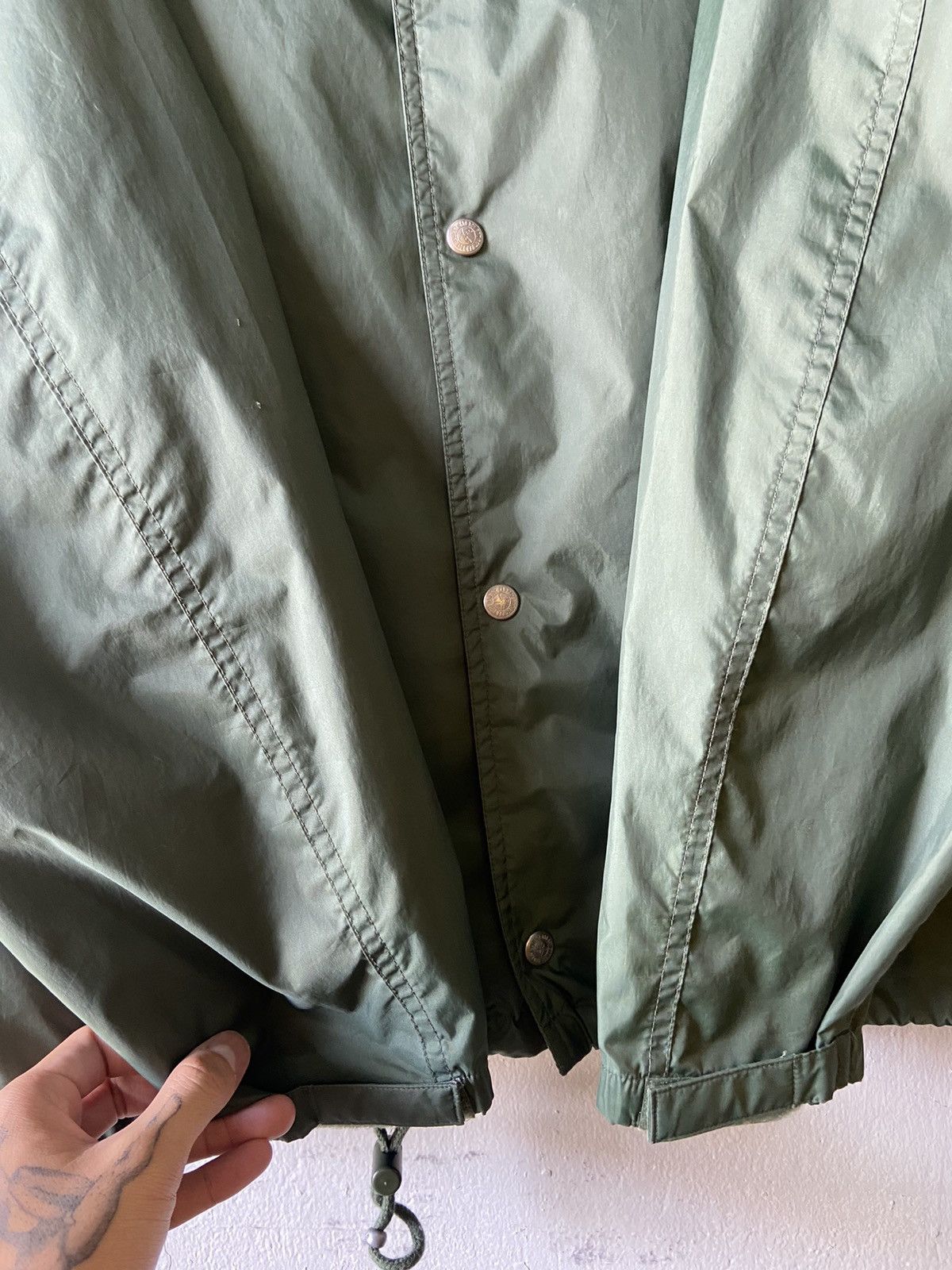 Japanese Brand × Vintage Vintage Bad boy big logo nylon windbreaker buttom jacket Size US L / EU 52-54 / 3 - 6 Thumbnail
