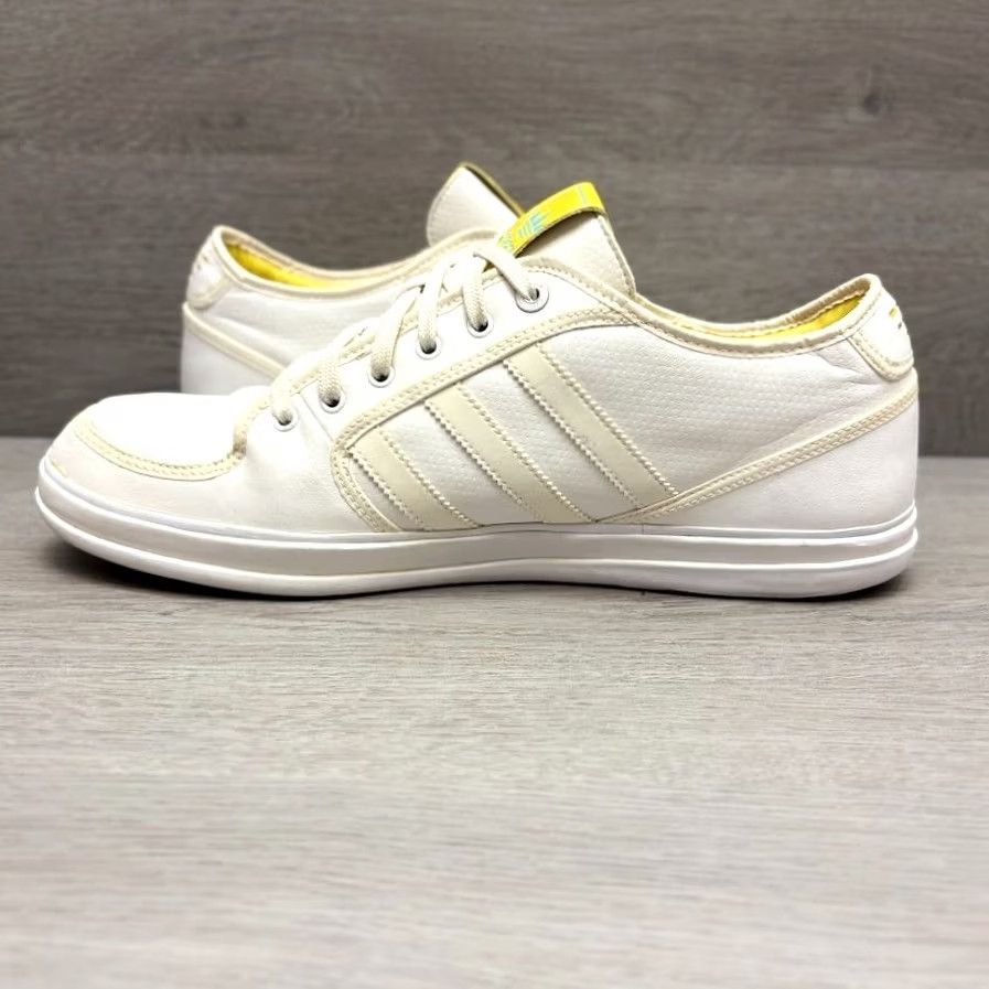 Adidas Adidas Vespa PX Sneaker G01926 White Leather Lace Up 3 Stripe Sneaker Men Size 13 JSQ Size US 13 / EU 46 - 7 Thumbnail