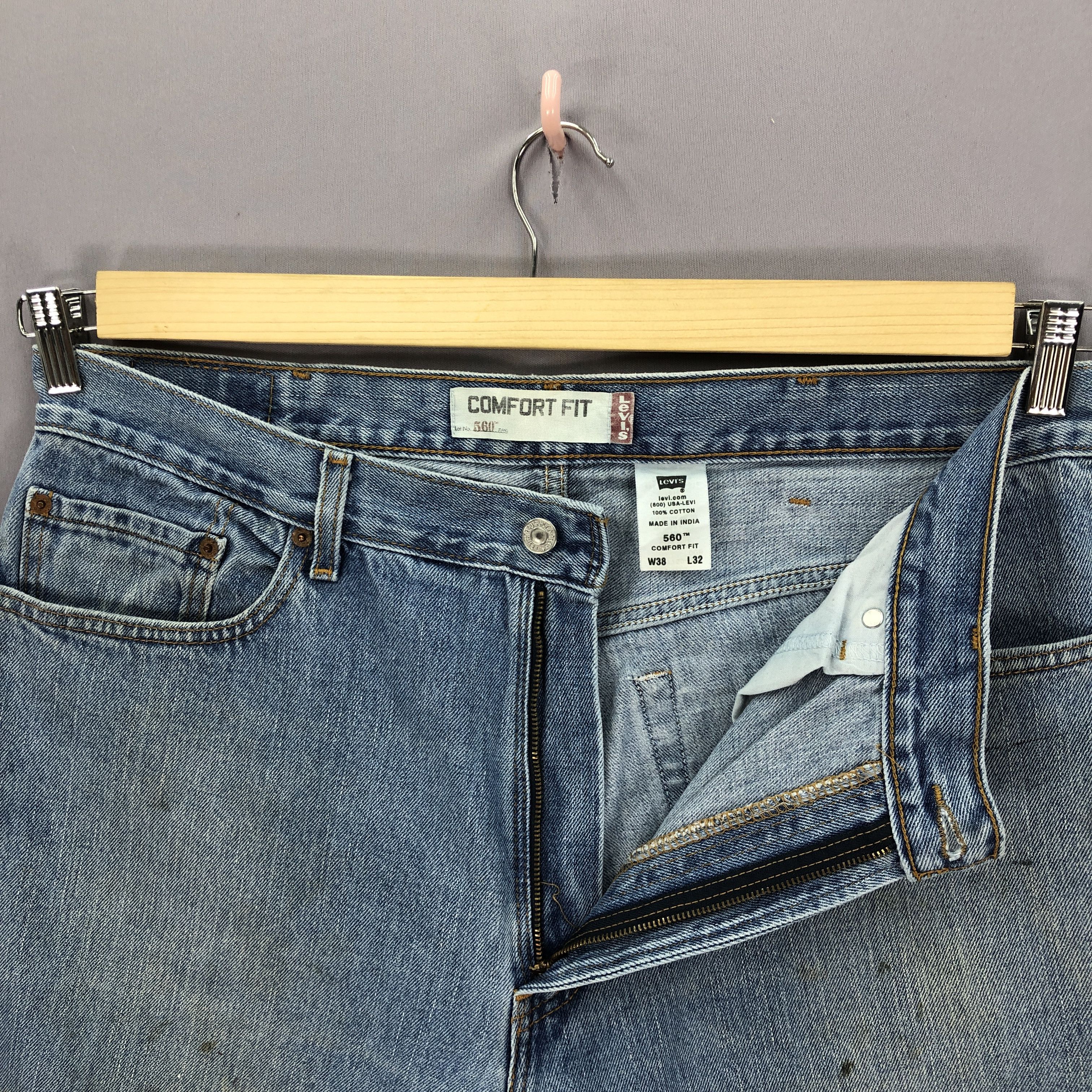 Levi's Vintage Y2K Levis 560 Sun Faded Jeans Levi's Baggy Denim Size US 36 / EU 52 - 5 Thumbnail