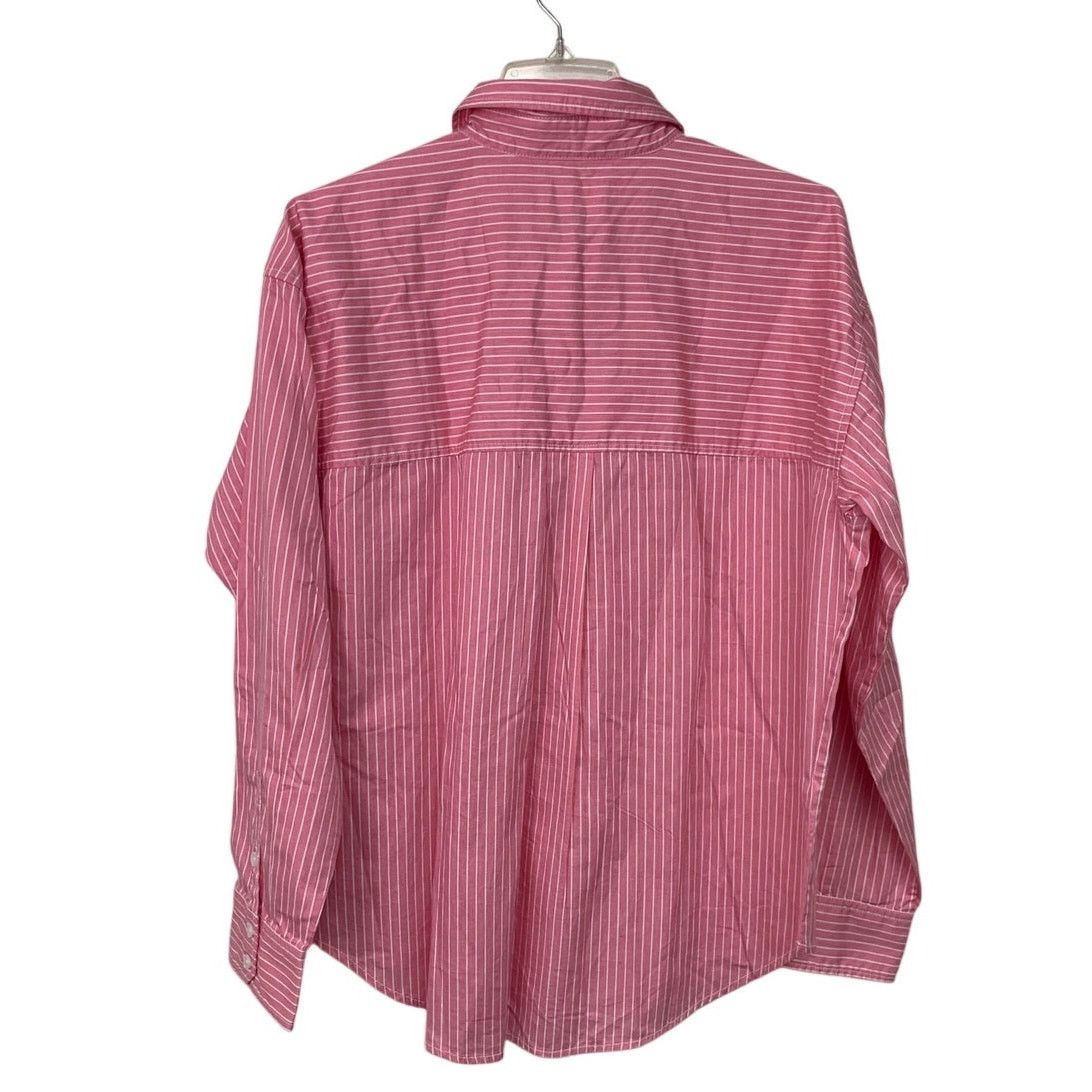 American Eagle Outfitters 2 New American Eagle Womens Medium Button Down Shirts Size M / US 6-8 / IT 42-44 - 3 Thumbnail
