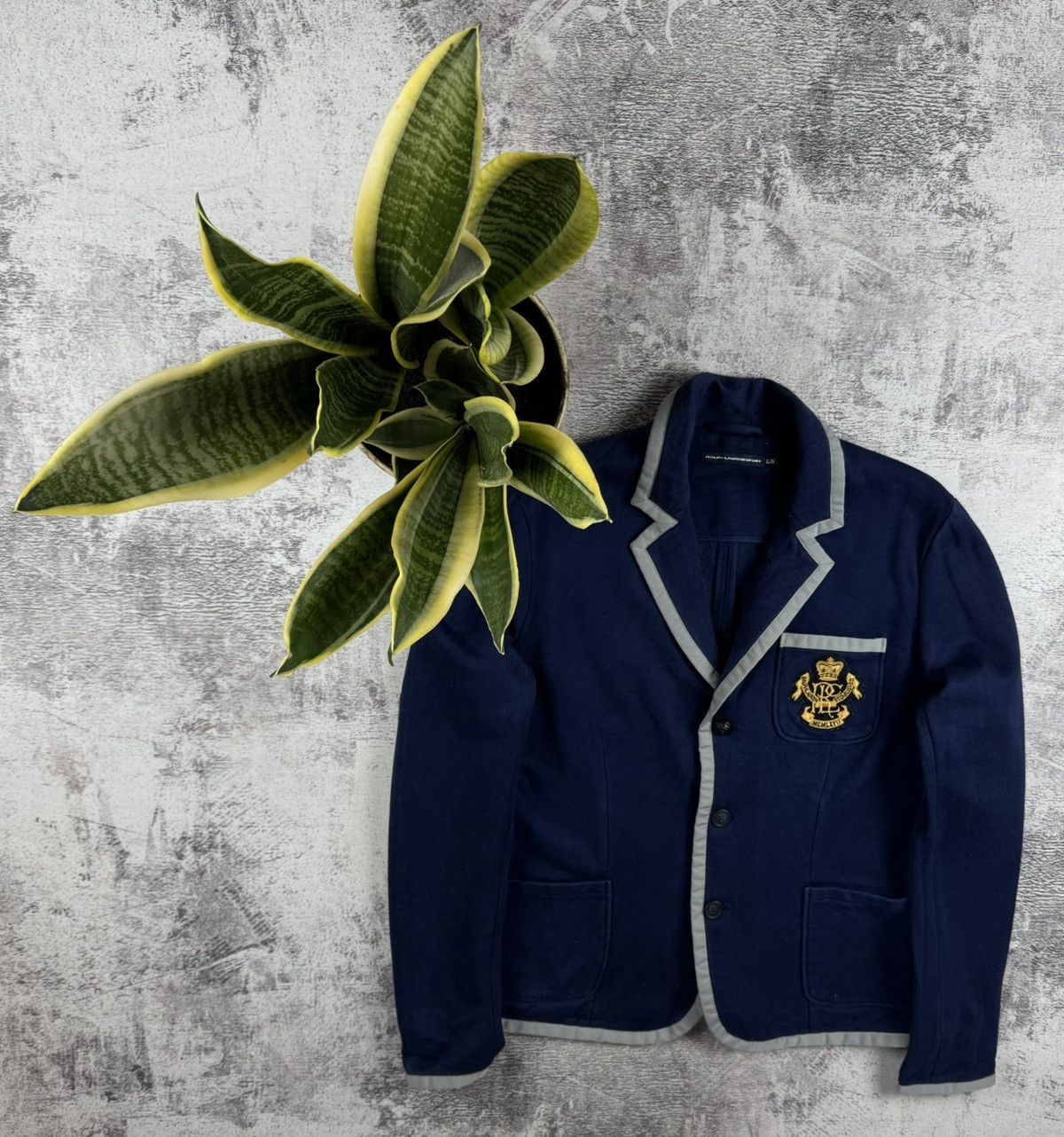 Ralph Lauren Sport Polo Ralph Lauren Sport Varsity Large Blazer Coat Jacket Size L / US 10 / IT 46 - 1 Thumbnail