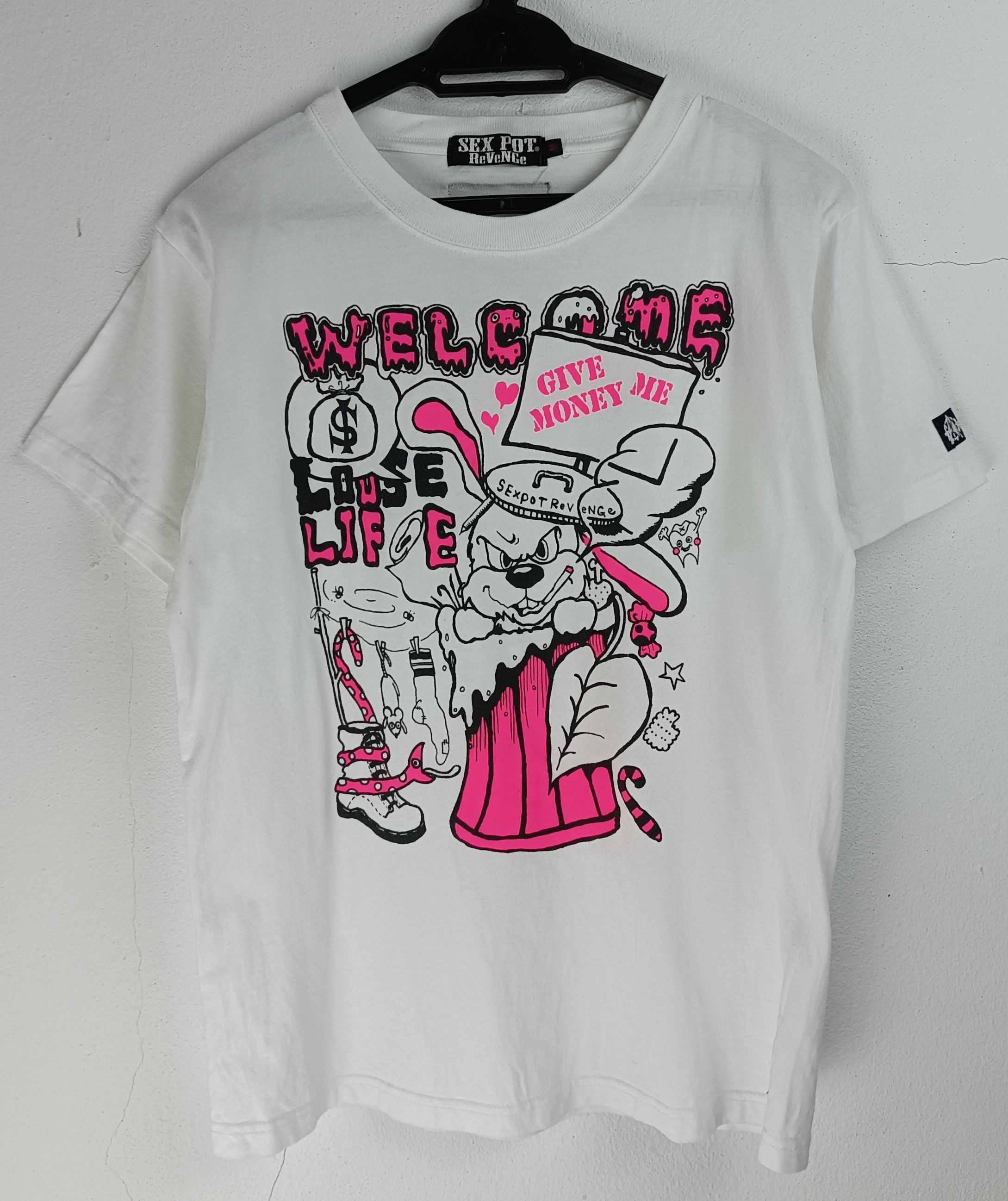 Vintage VINTAGE Y2K SEX POT REVENGE PUNK GOTHIC LGB IFSIXWASNINE Size US M / EU 48-50 / 2 - 3 Thumbnail