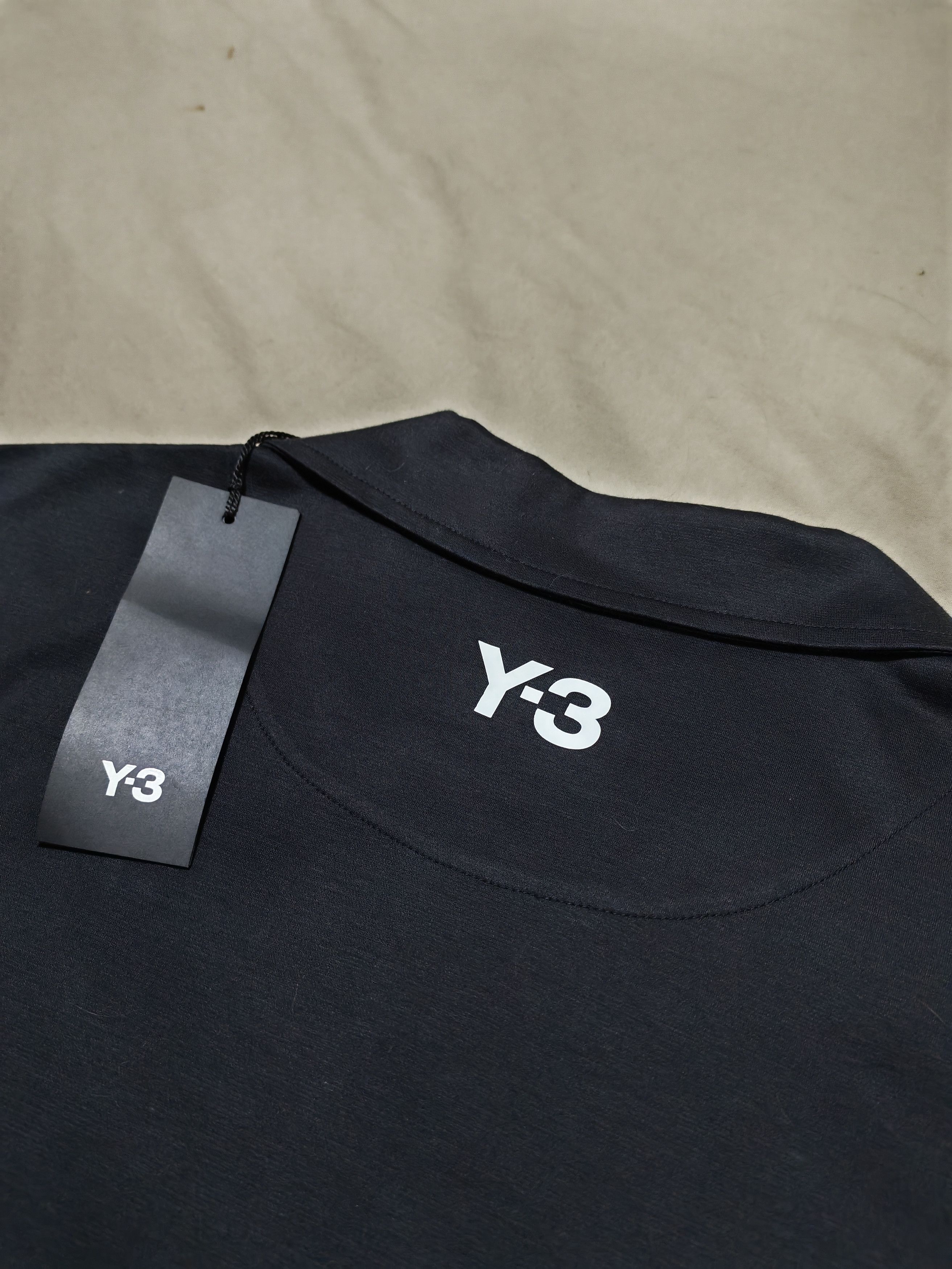 Y-3 Adidas Y-3 x Real Madrid Short Sleeve Polo Black IT3718 (L) Size US L / EU 52-54 / 3 - 9 Thumbnail