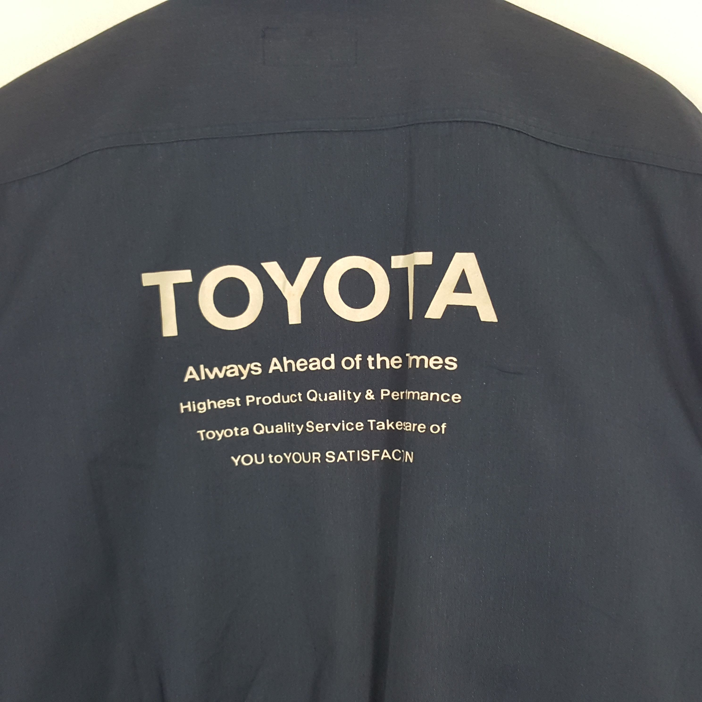 Japanese Brand × Vintage Vintage Toyota Racing Japanese Team Bombers Jacket Size US XL / EU 56 / 4 - 4 Thumbnail