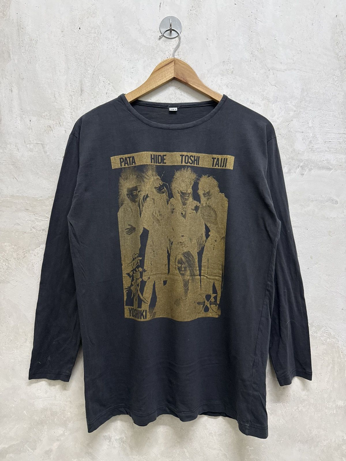 Vintage Vintage X Japan Yoshiki L/S Heavy Metal Band Tee Size US M / EU 48-50 / 2 - 1 Thumbnail
